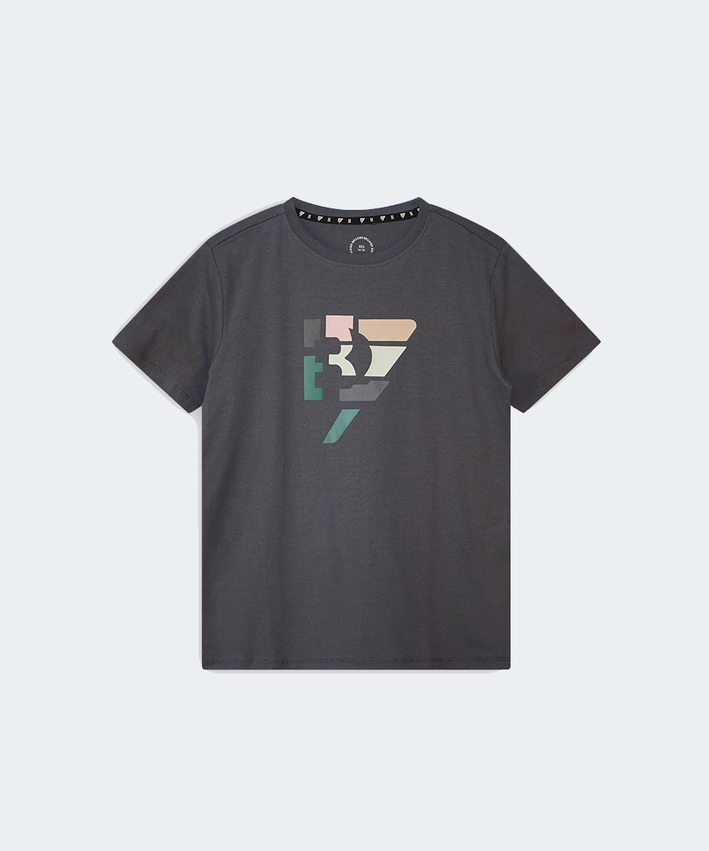 Sim T-Shirt Ebony Grey