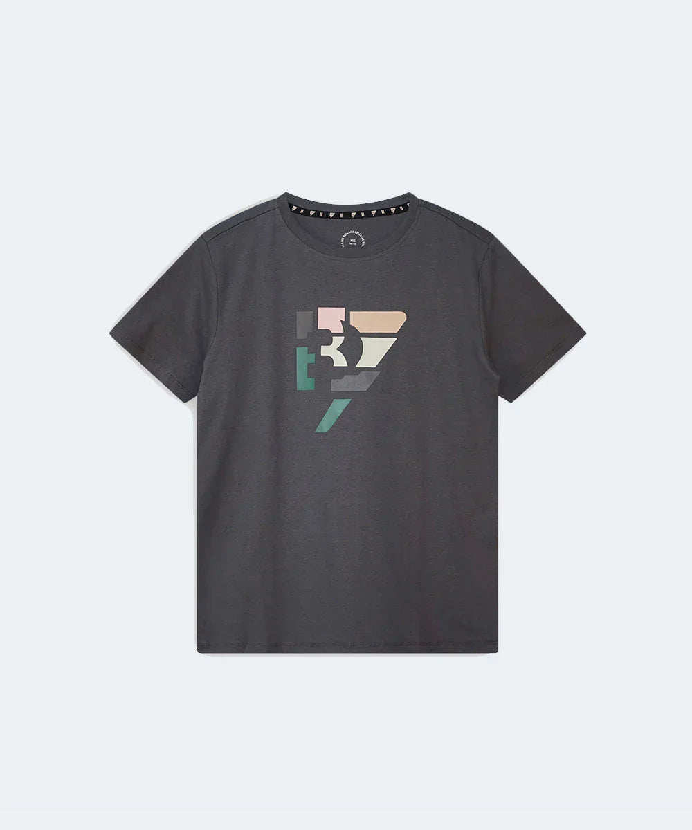 Sim T-Shirt Ebony Grey