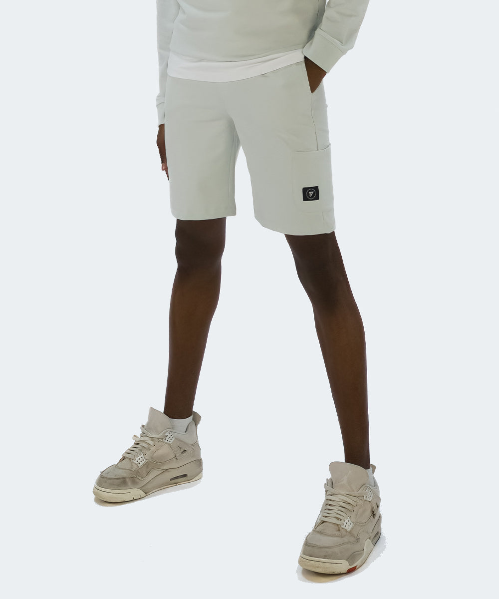 Jace Shorts With Pocket Smoke Green