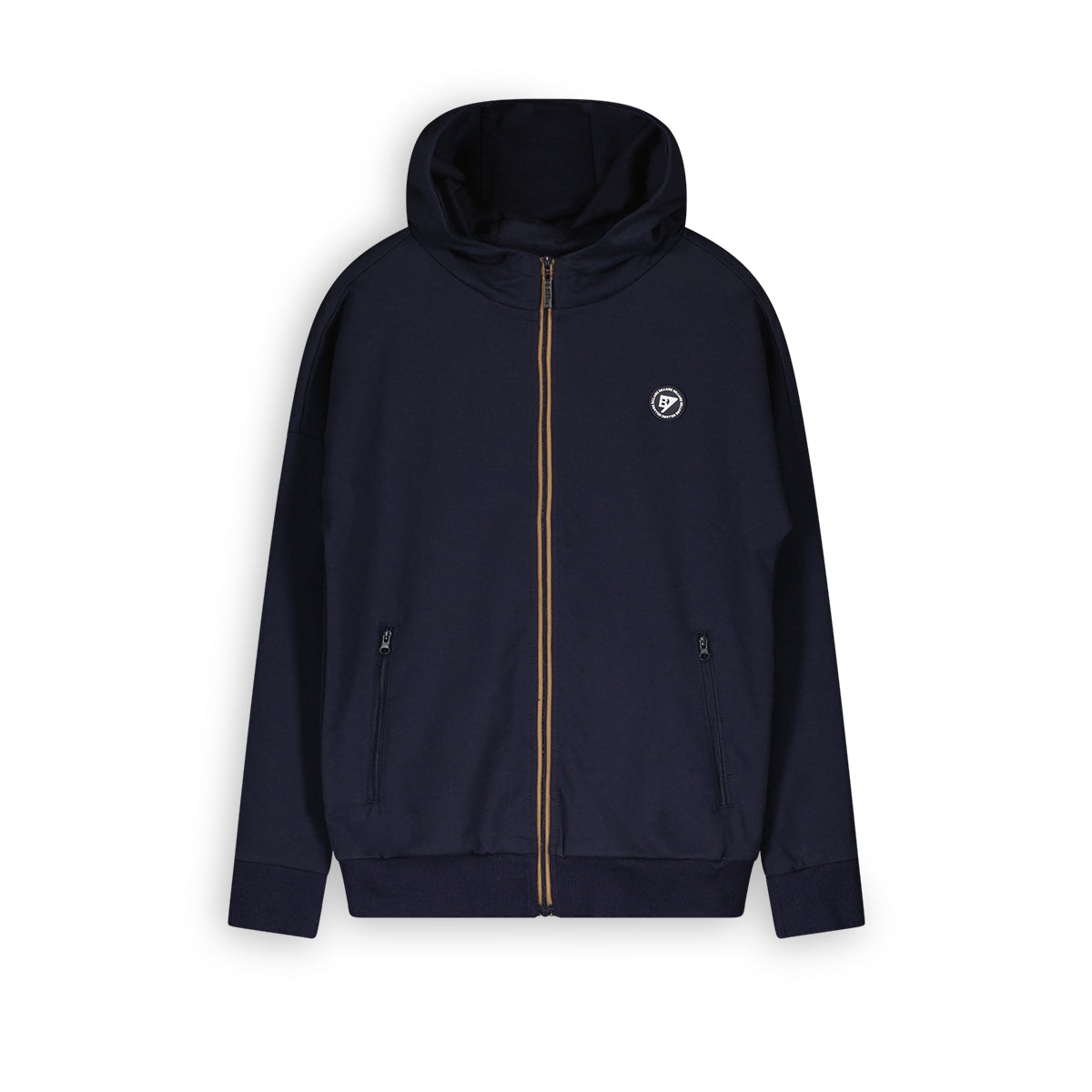 Denley Full Zip Sweater Navy
