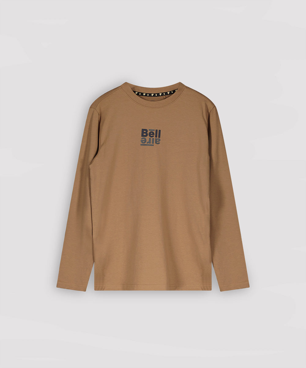 Seb T-shirt Longsleeves Brownie