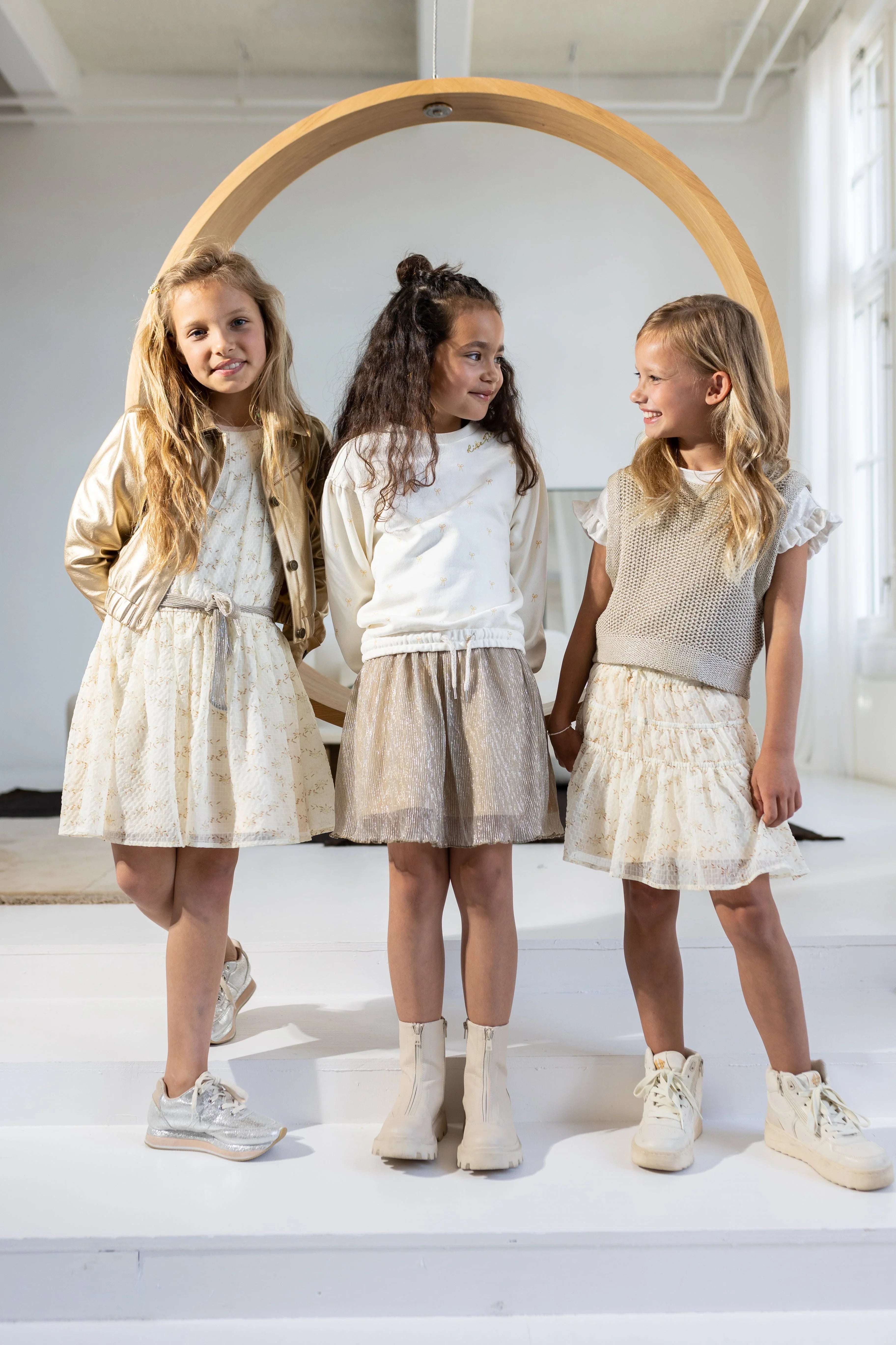 LikeFLO Flo Girls Knitted Ajour Spencer - LikeFlo