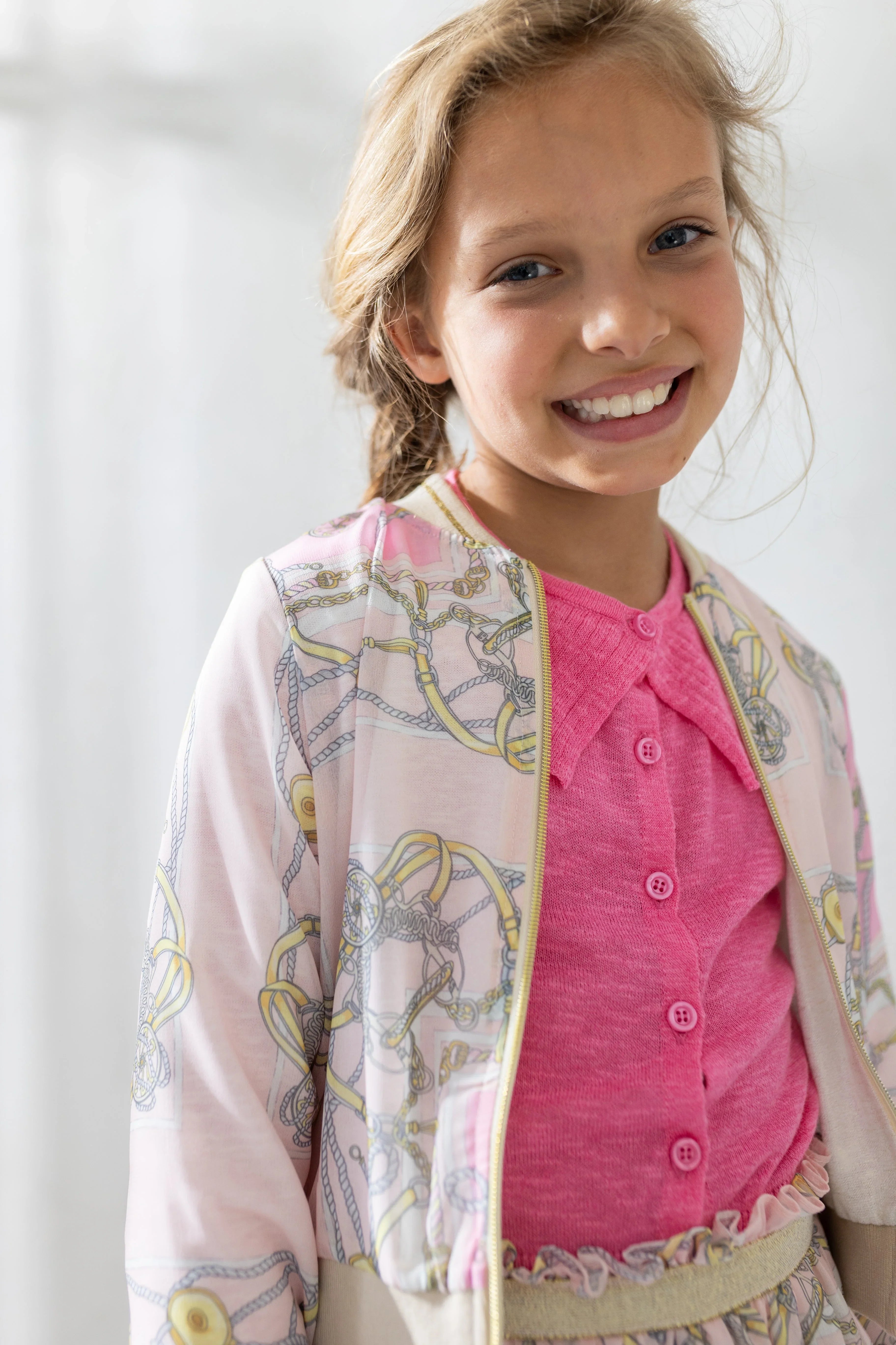 LikeFLO Flo Girls Chiffon Aop Scarf Baseball - LikeFlo