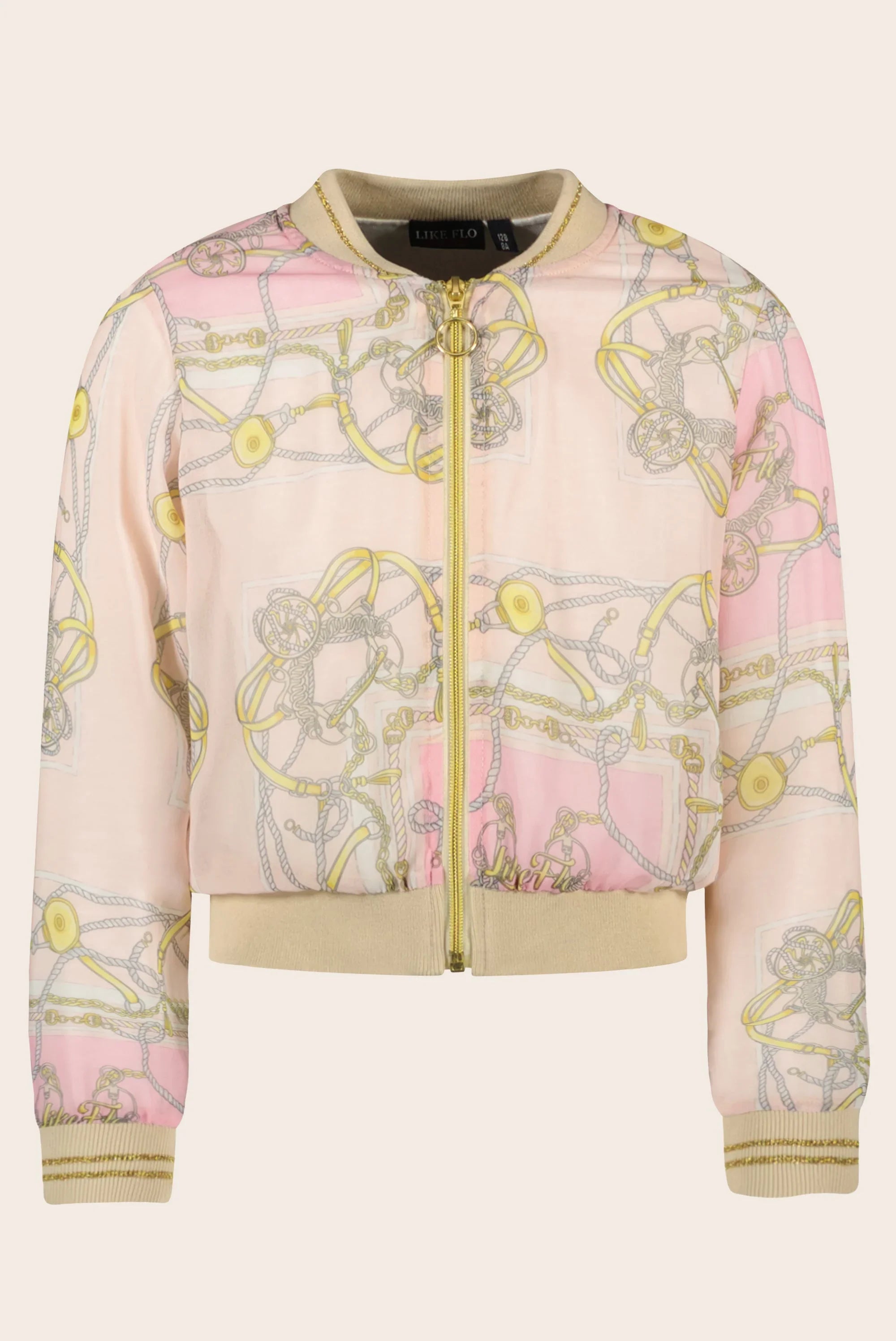 LikeFLO Flo Girls Chiffon Aop Scarf Baseball - LikeFlo