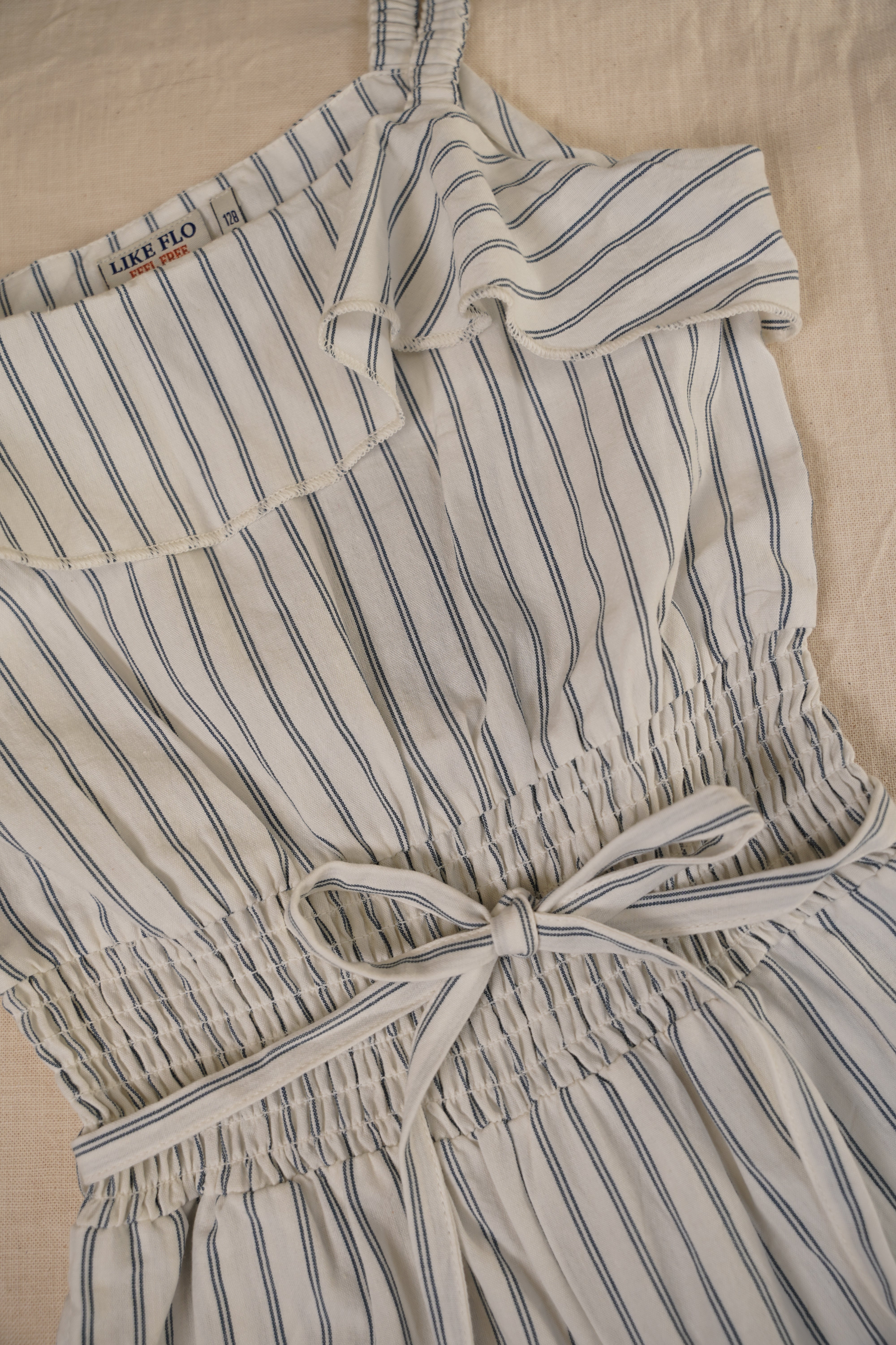 Flo Girls Yd Linnen Jumpsuit