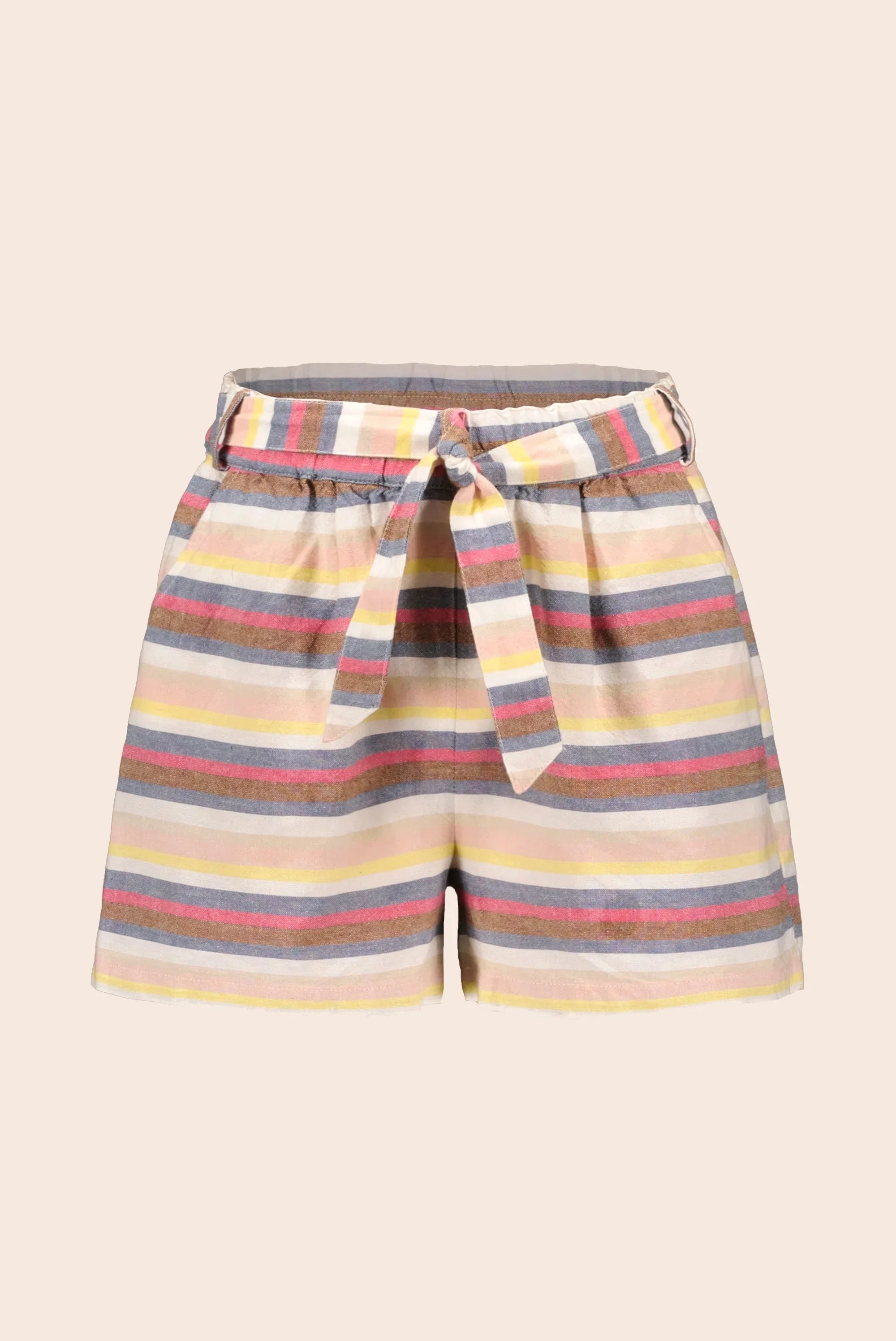 LikeFLO Flo Girls Yd Linnen Short + Belt - LikeFlo