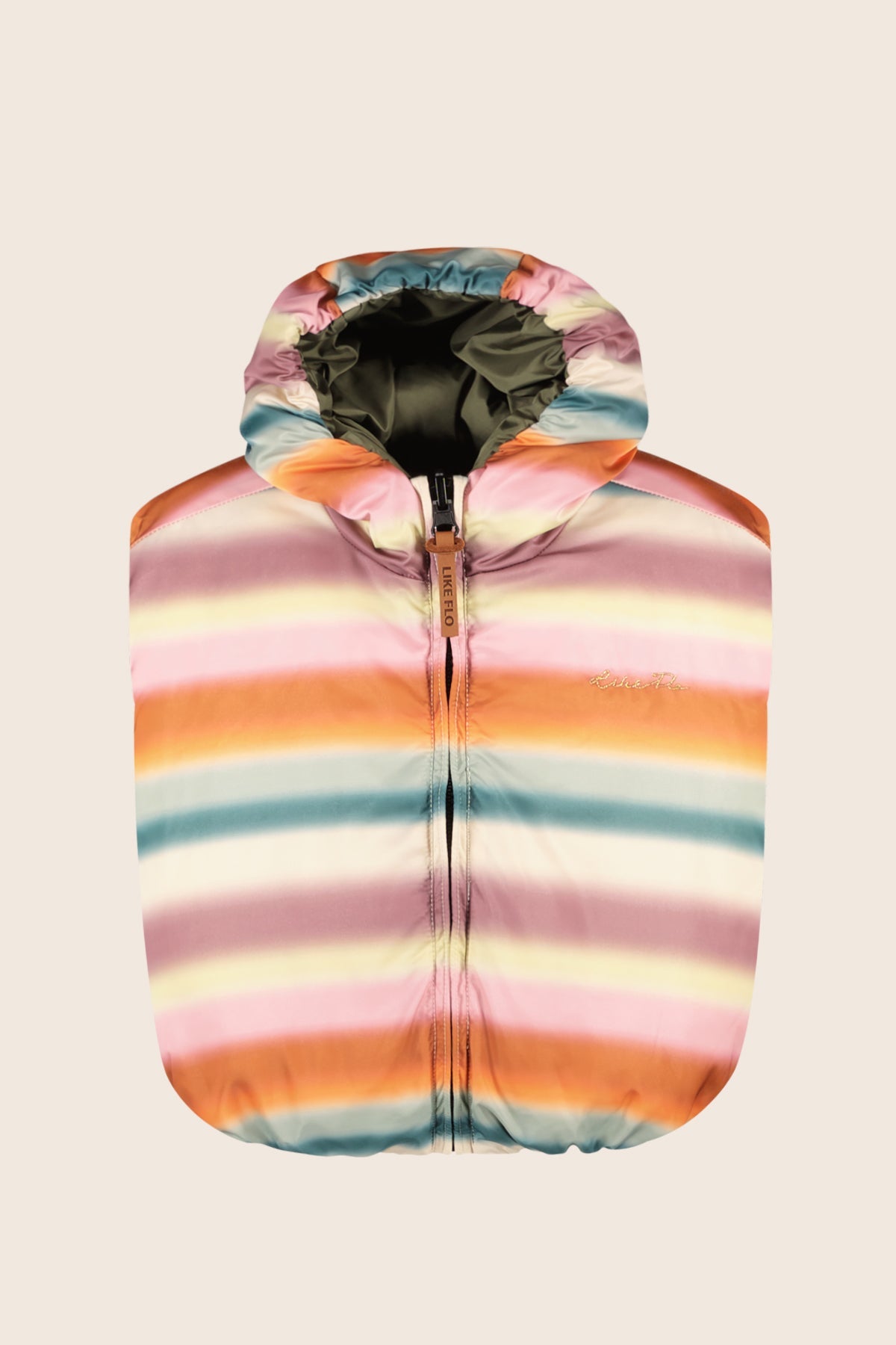 LikeFLO Bodywarmer Aivy Army - LikeFlo