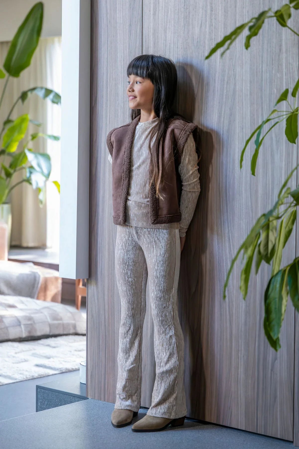 LikeFLO Gilet Dana Choco - LikeFlo