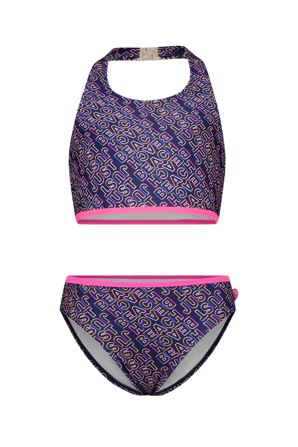 HALTER RAINBOW BIKINI - Just Beach