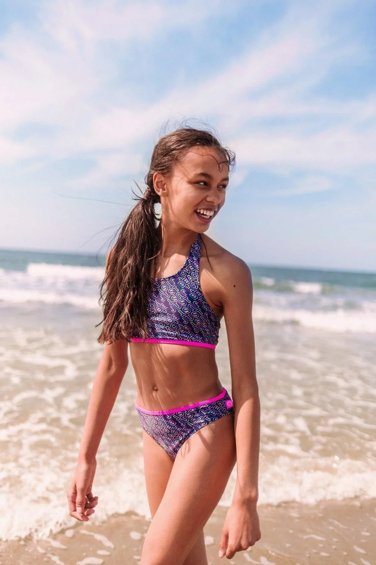 HALTER RAINBOW BIKINI - Just Beach