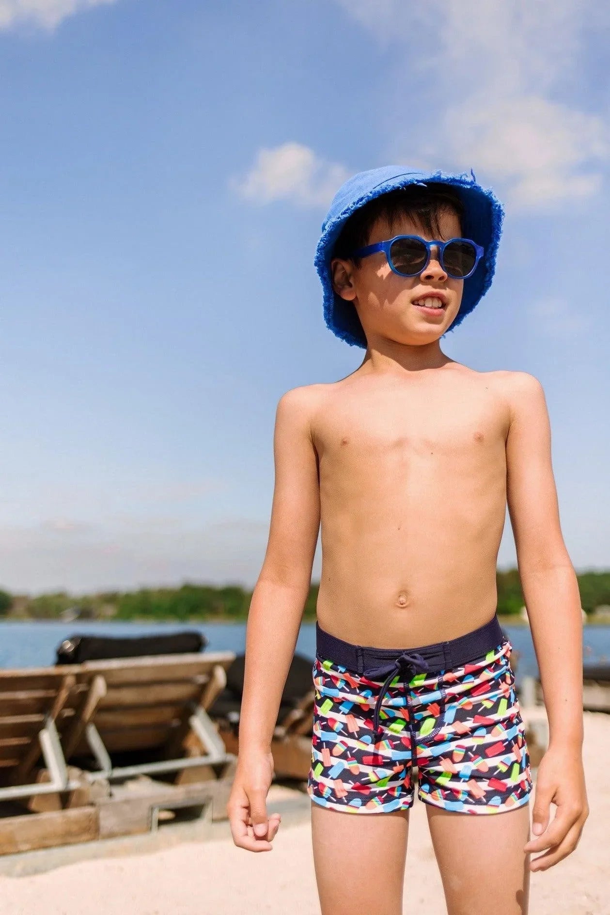 BRIEF SHORTS ICECREAM - Just Beach