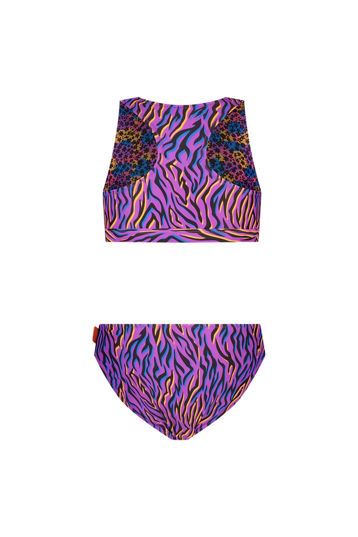 Inside out Just Beach girls bikini Funky Zebra