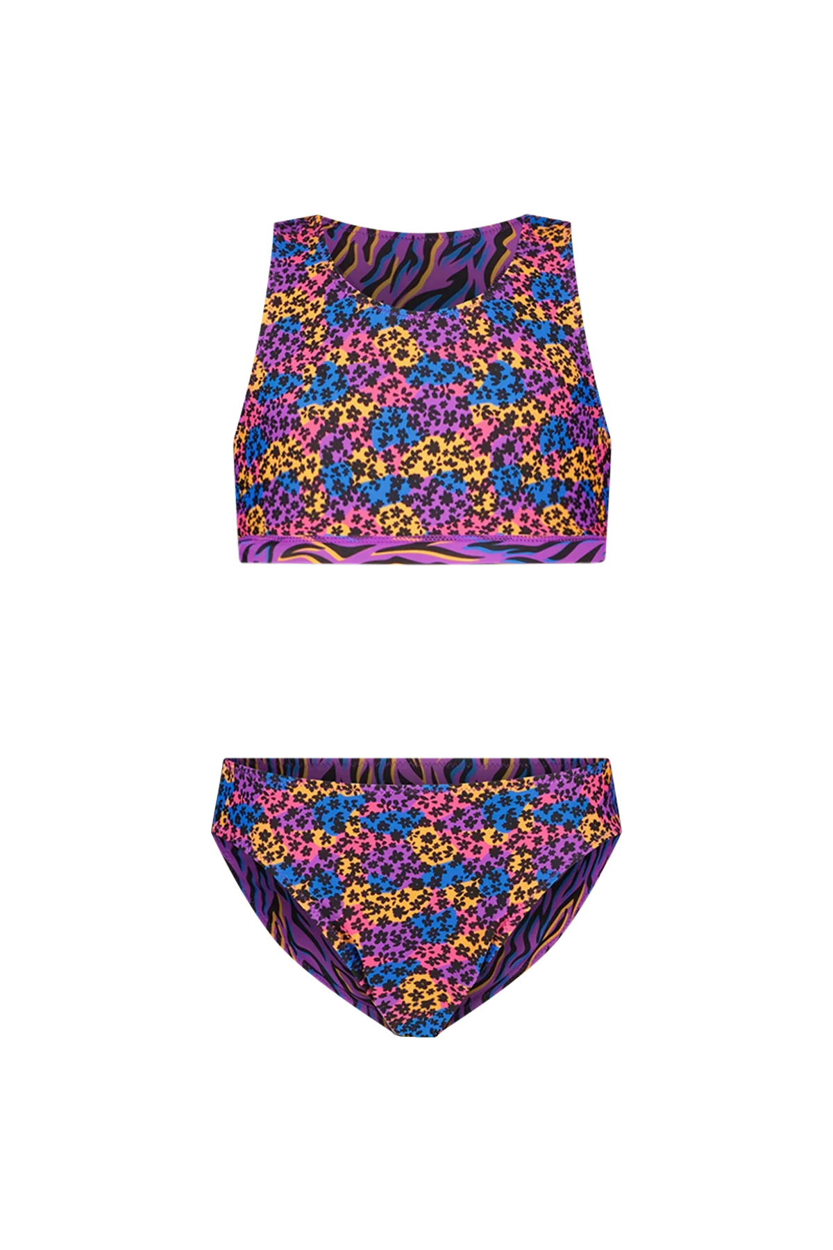 Inside out Just Beach girls bikini Funky Zebra