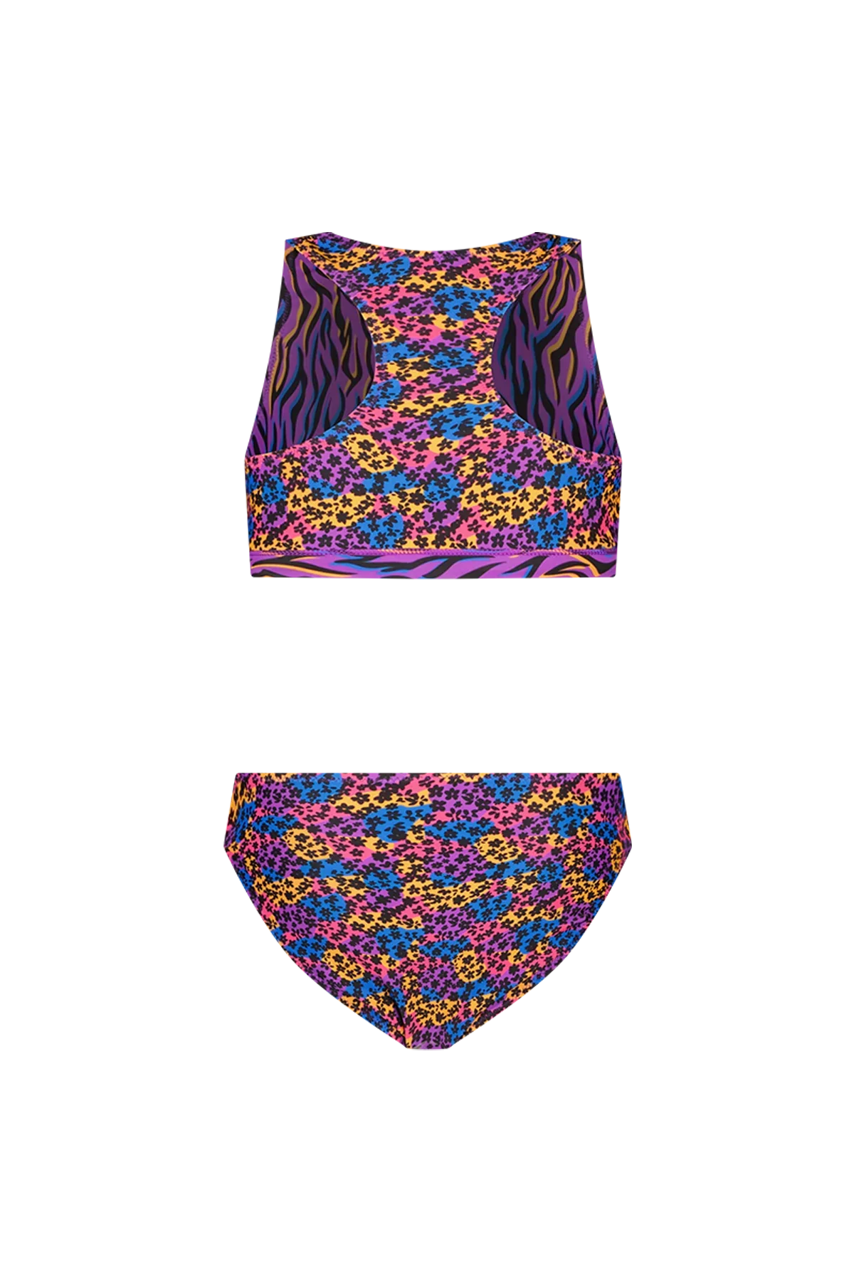Inside out Just Beach girls bikini Funky Zebra