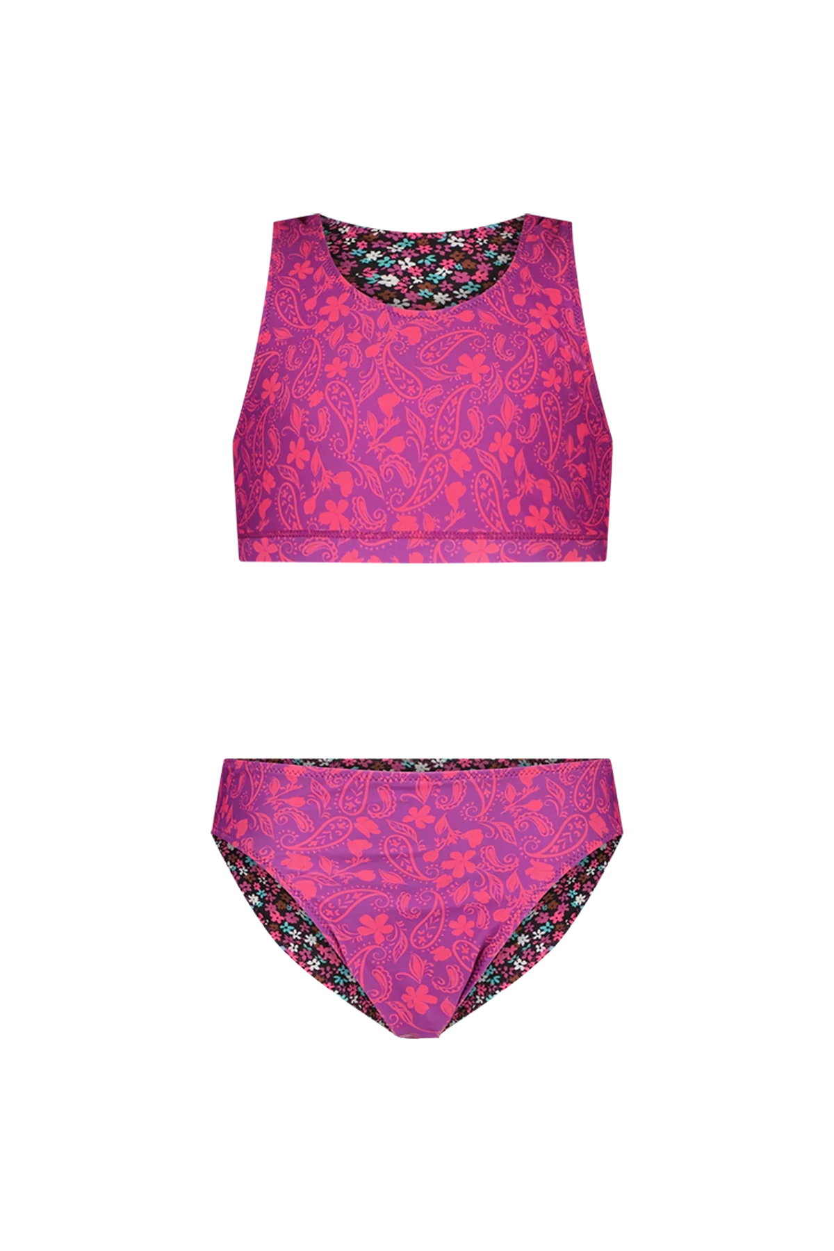 Inside out Just Beach girls bikini Flower field