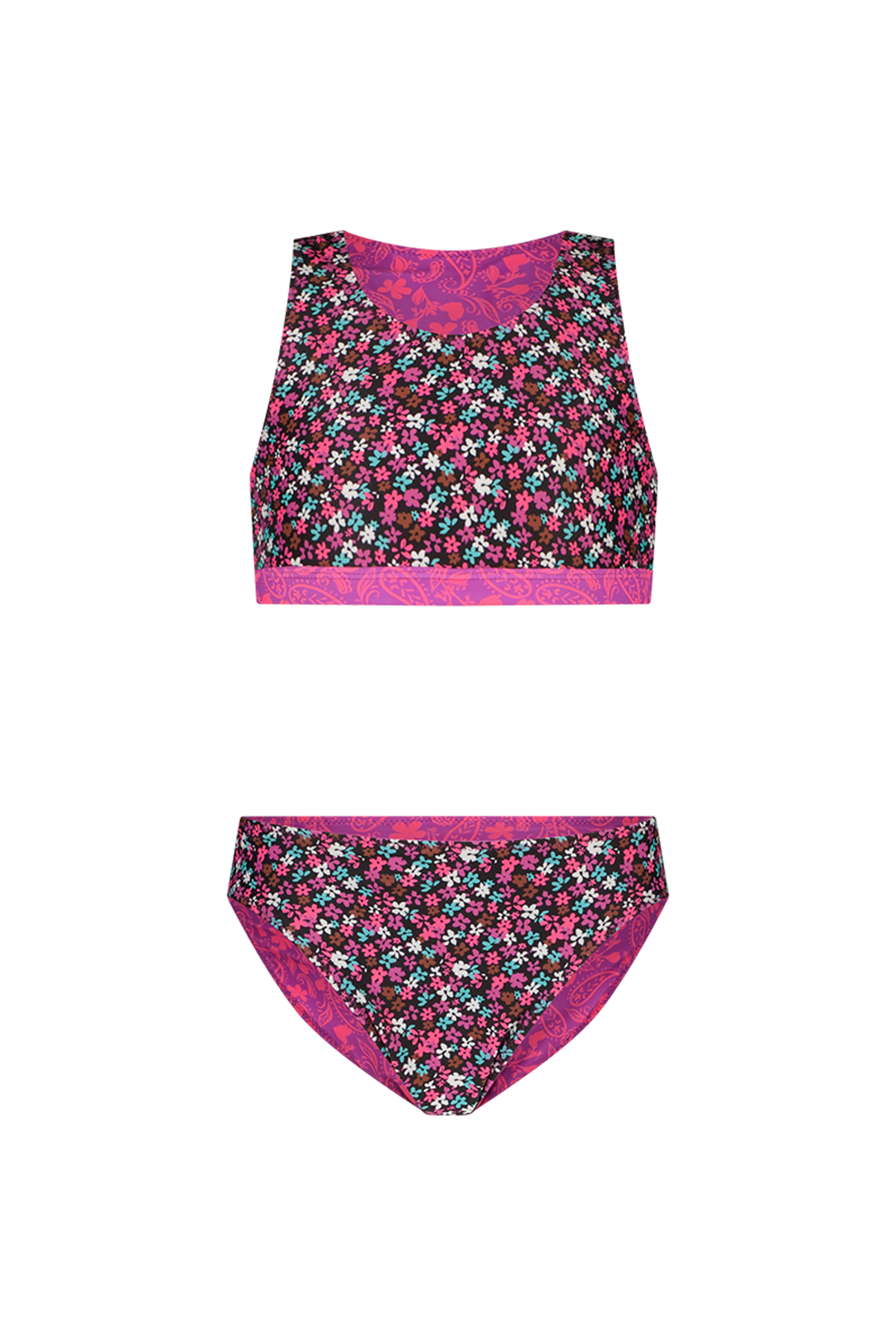 Inside out Just Beach girls bikini Flower field