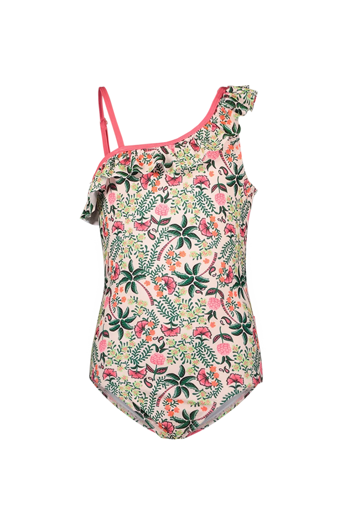 Floral sunset Just Beach girls swimsuit