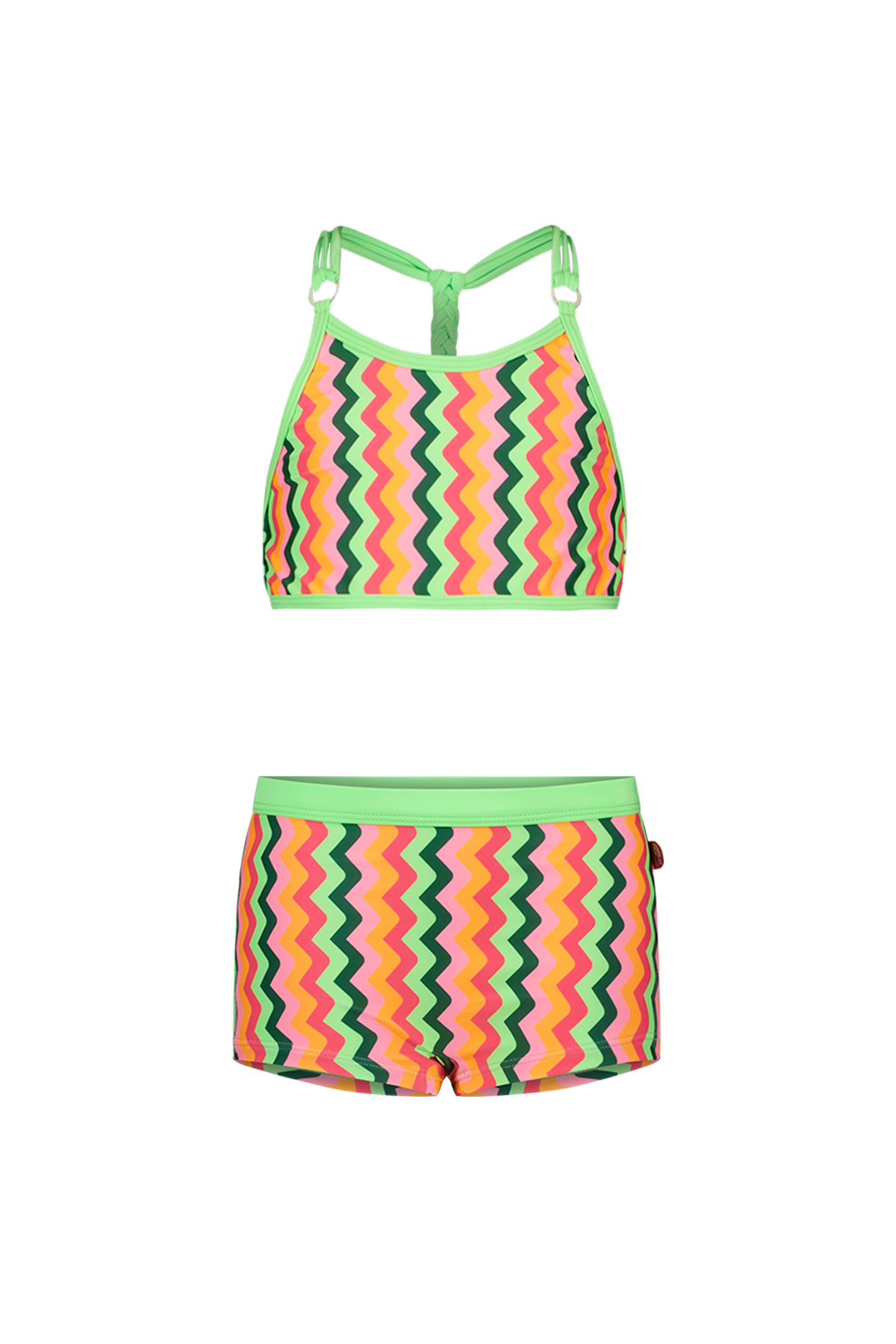 Zigzag braid Just Beach girls bikni