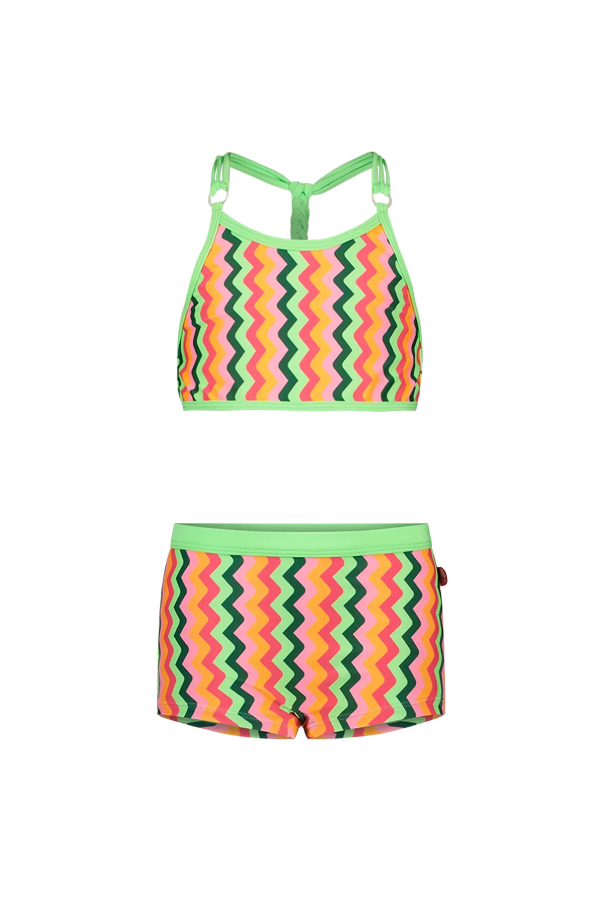 Zigzag braid Just Beach girls bikni