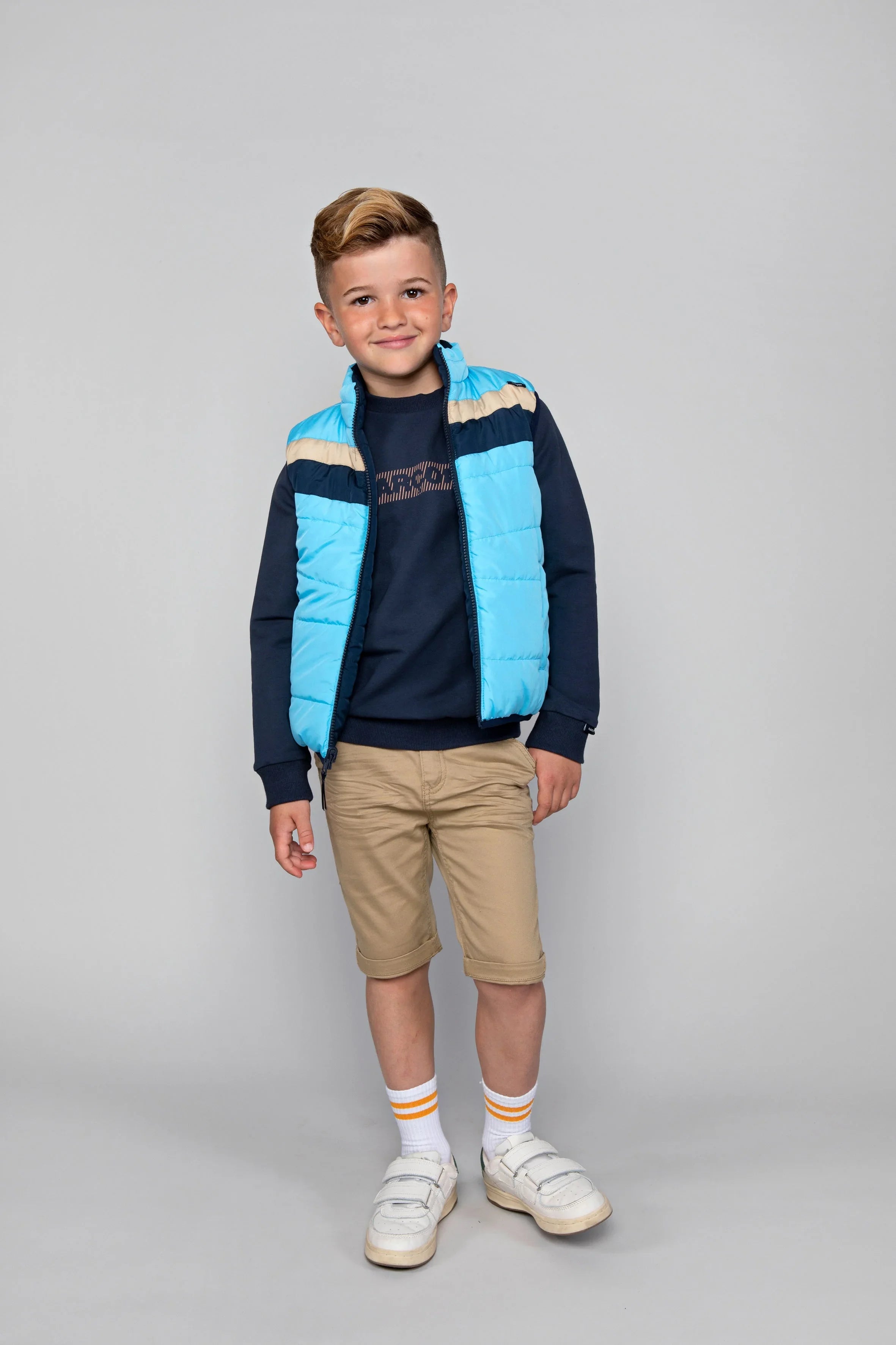 GARÇON reversible bodywarmer - Le Chic Fashion