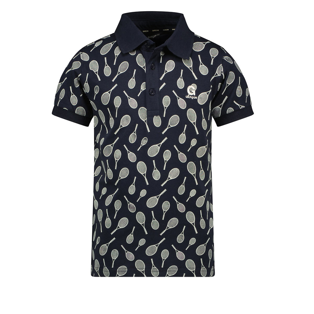 Neily Garçon Aop Tennis Polo