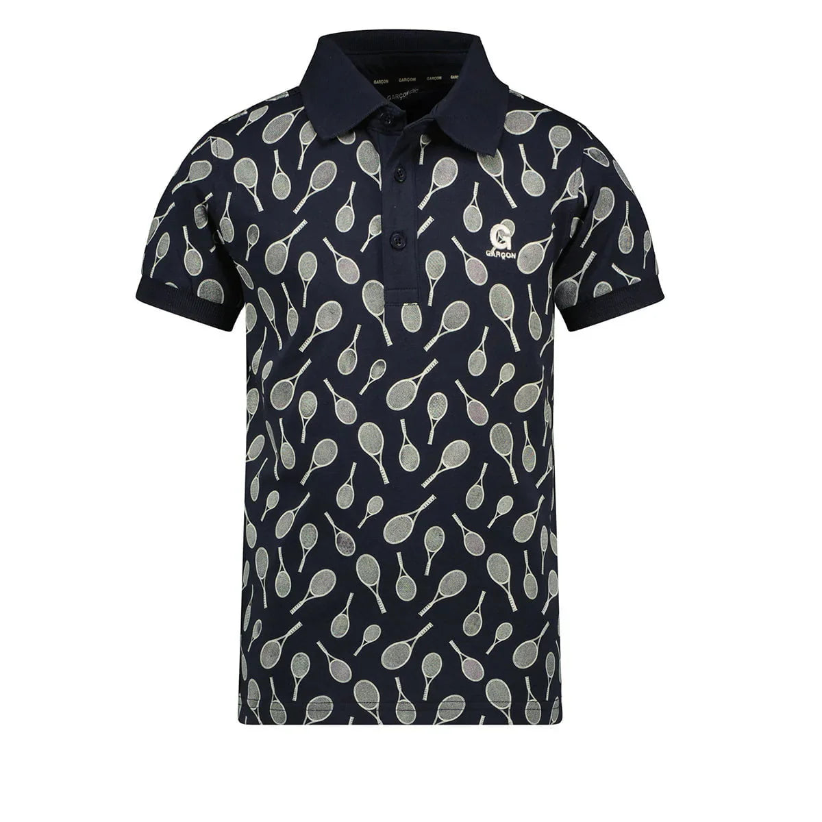 Neily Garçon Aop Tennis Polo