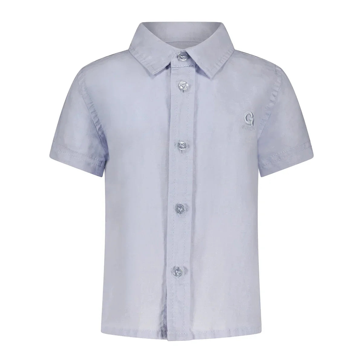 Garçon Baby Linen Blouse Short Sleeves