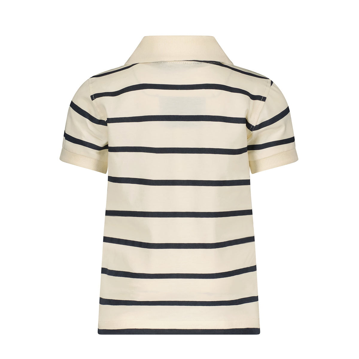 Garçon Striped Polo Navy