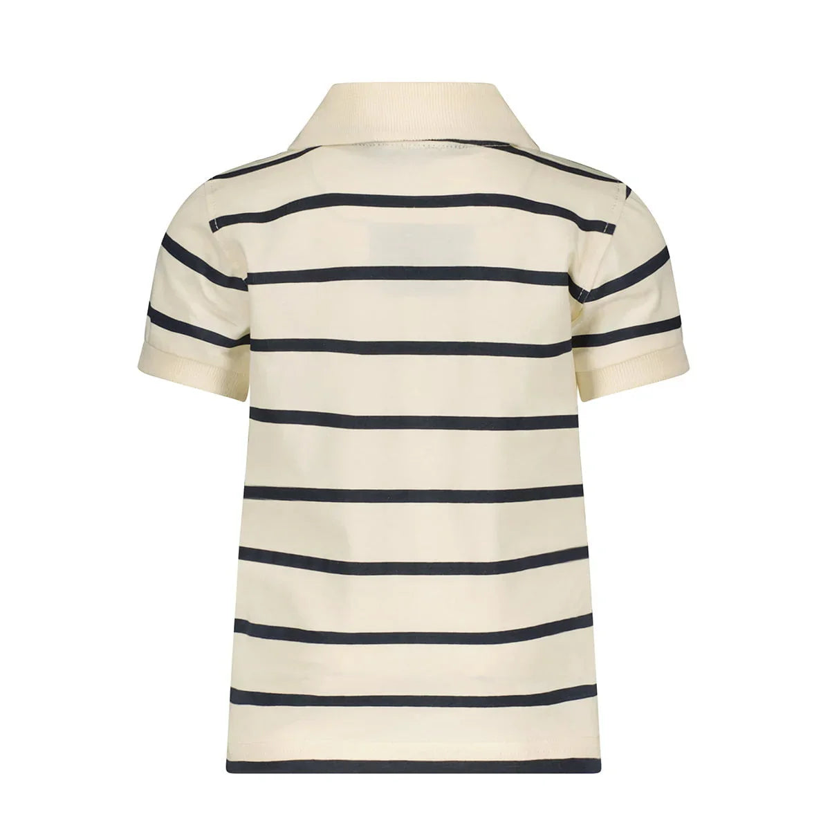 Garçon Striped Polo Navy