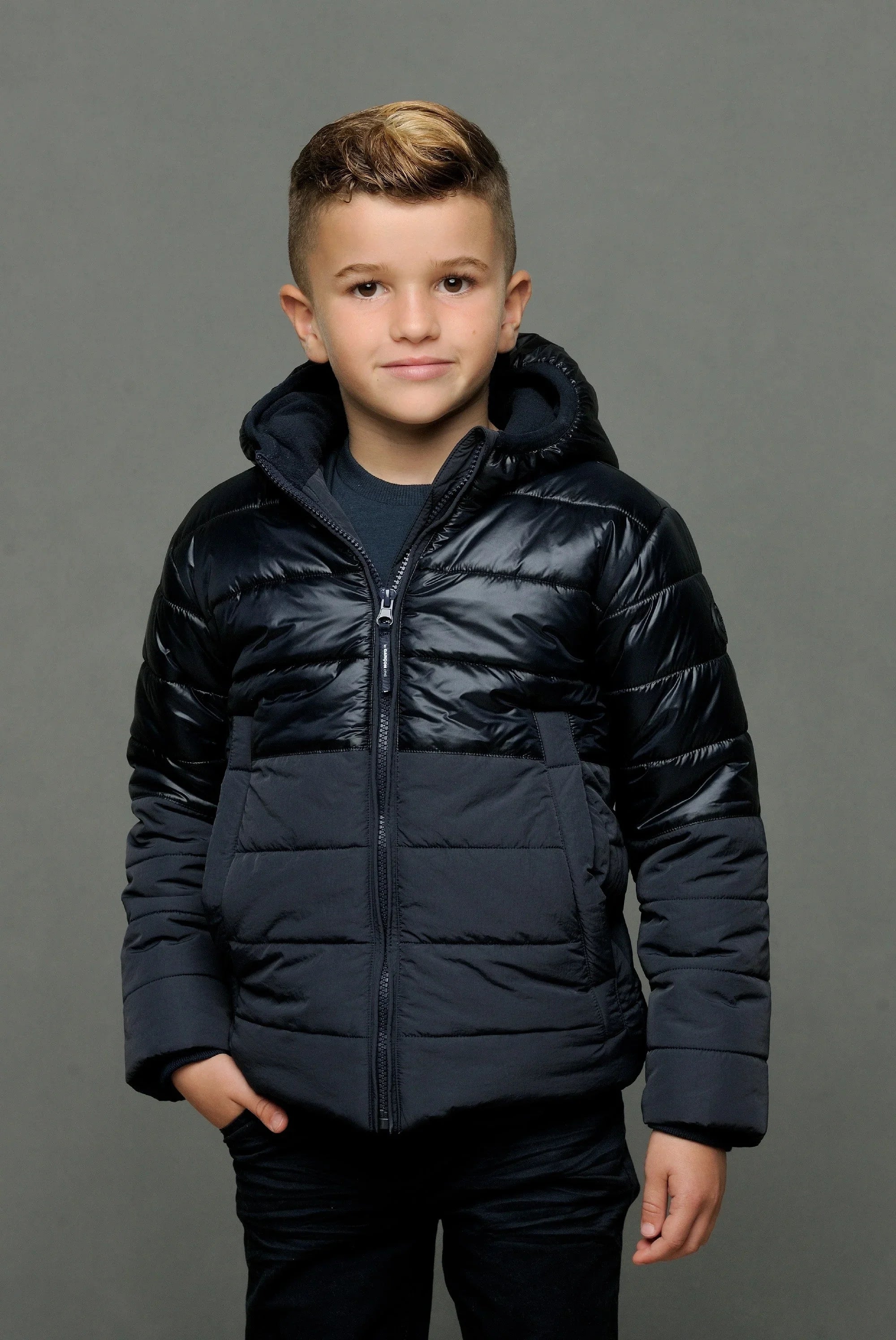 Bro Two-Tone & Big Pocket Coat