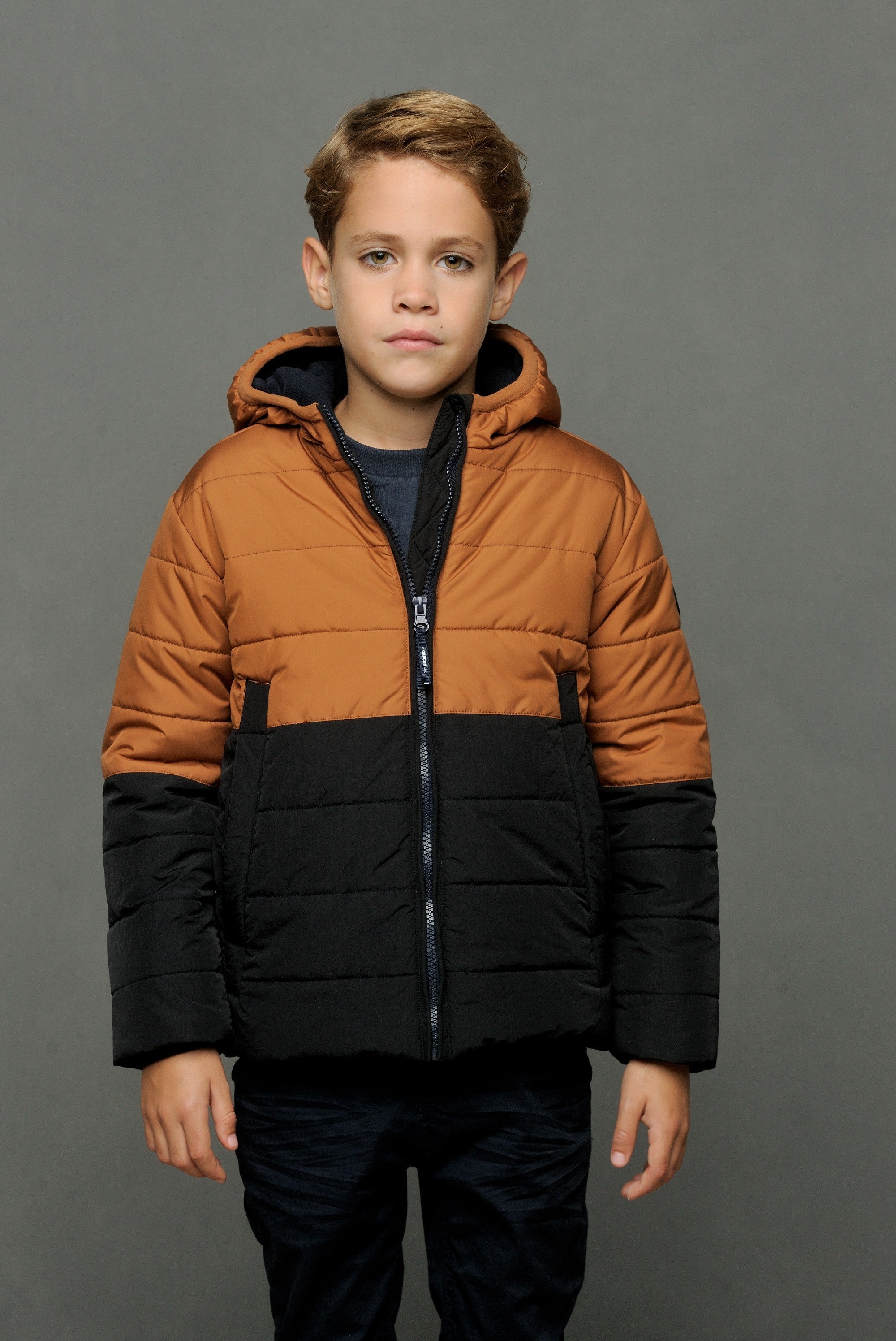 Bro Two-Tone & Big Pocket Coat