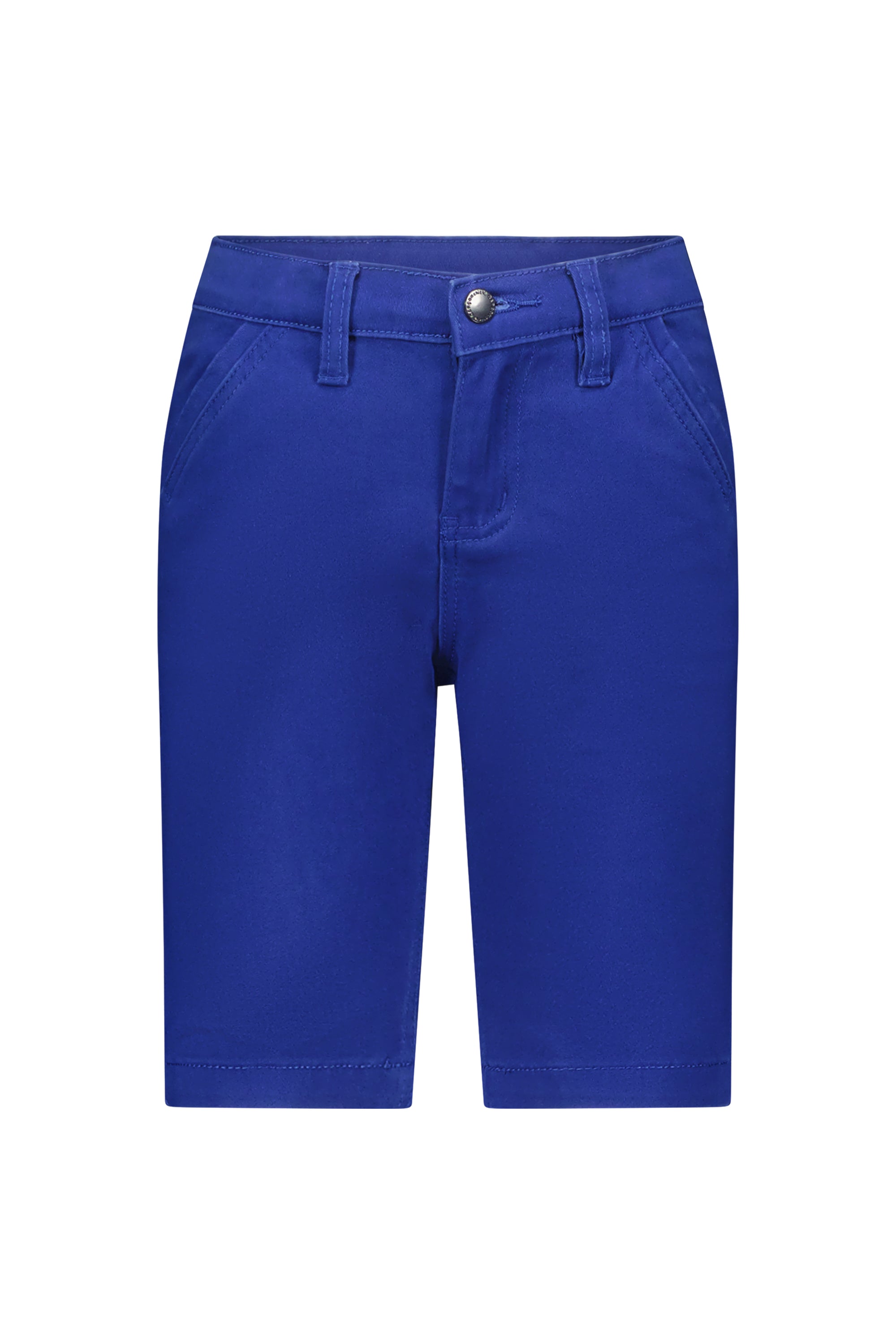 DRAKE Garçon twill shorts Cobalt Blue