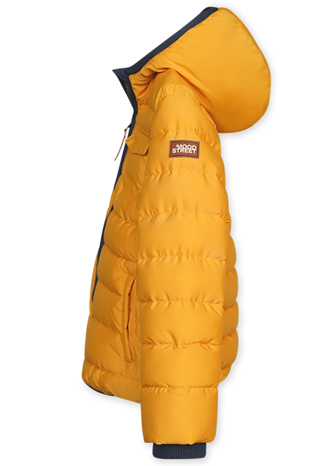 Gewatteerde Jas Geel