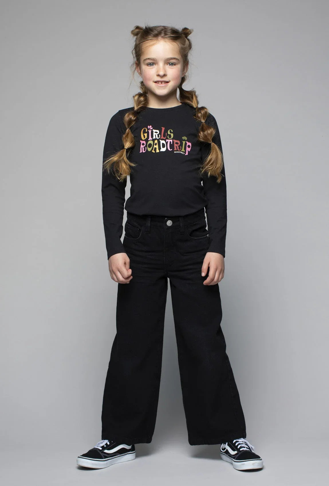 Longsleeve Zwart Met Print