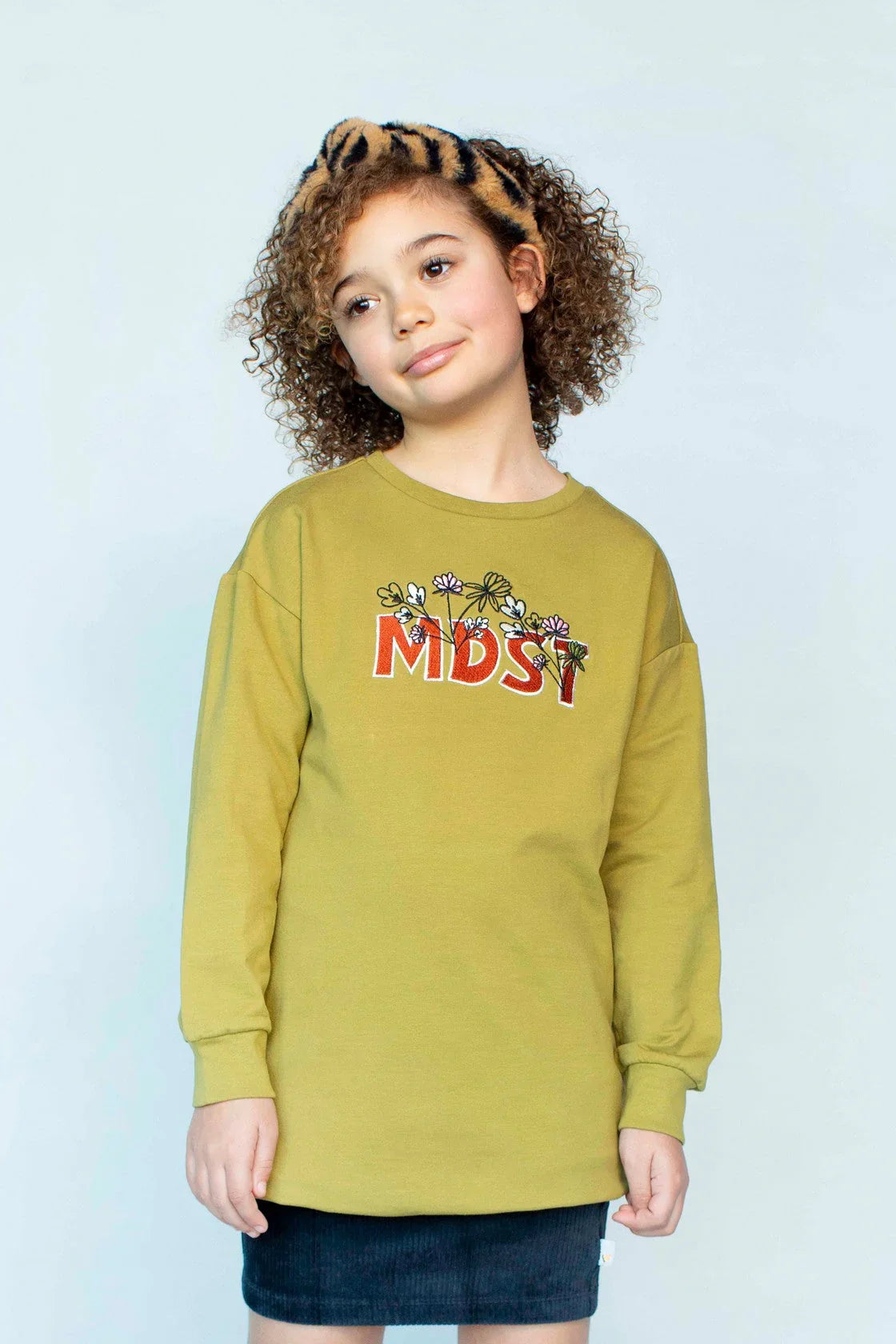 Embroidered Sweat Tunic