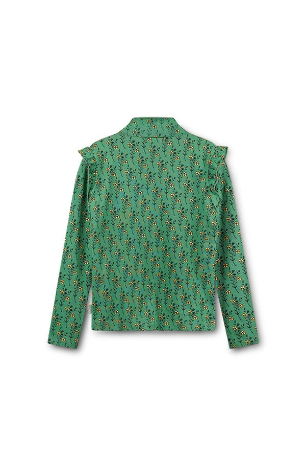 Col Met Print En Ruffle