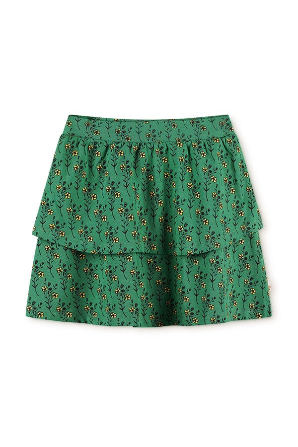 Ruffle Rok Met Print