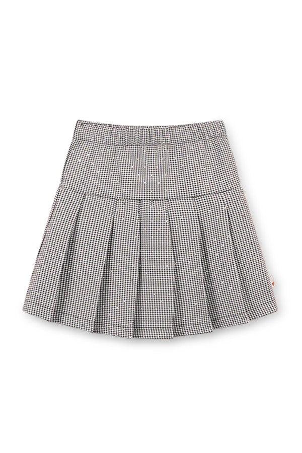 Plooienrok Ruit Met Glitter