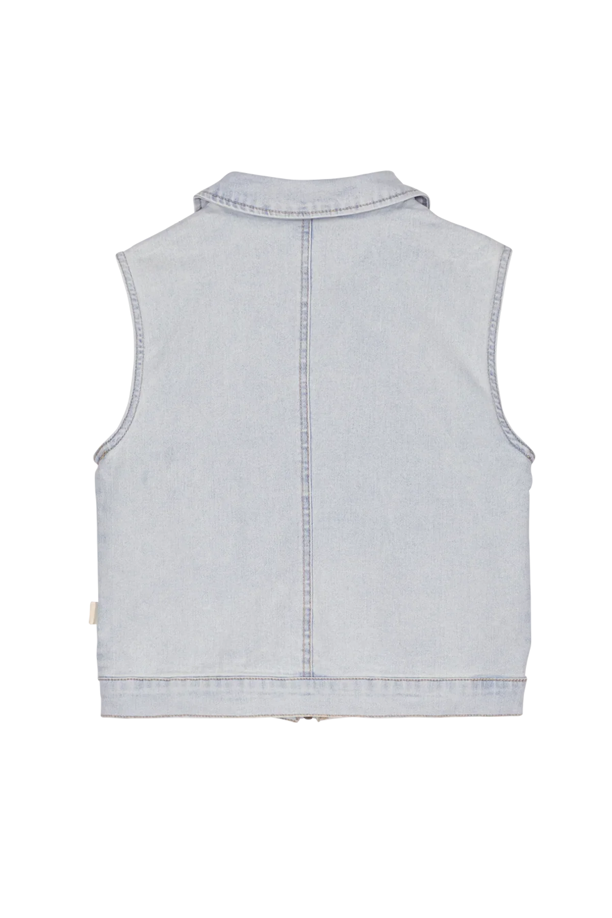 Girls denim gilet