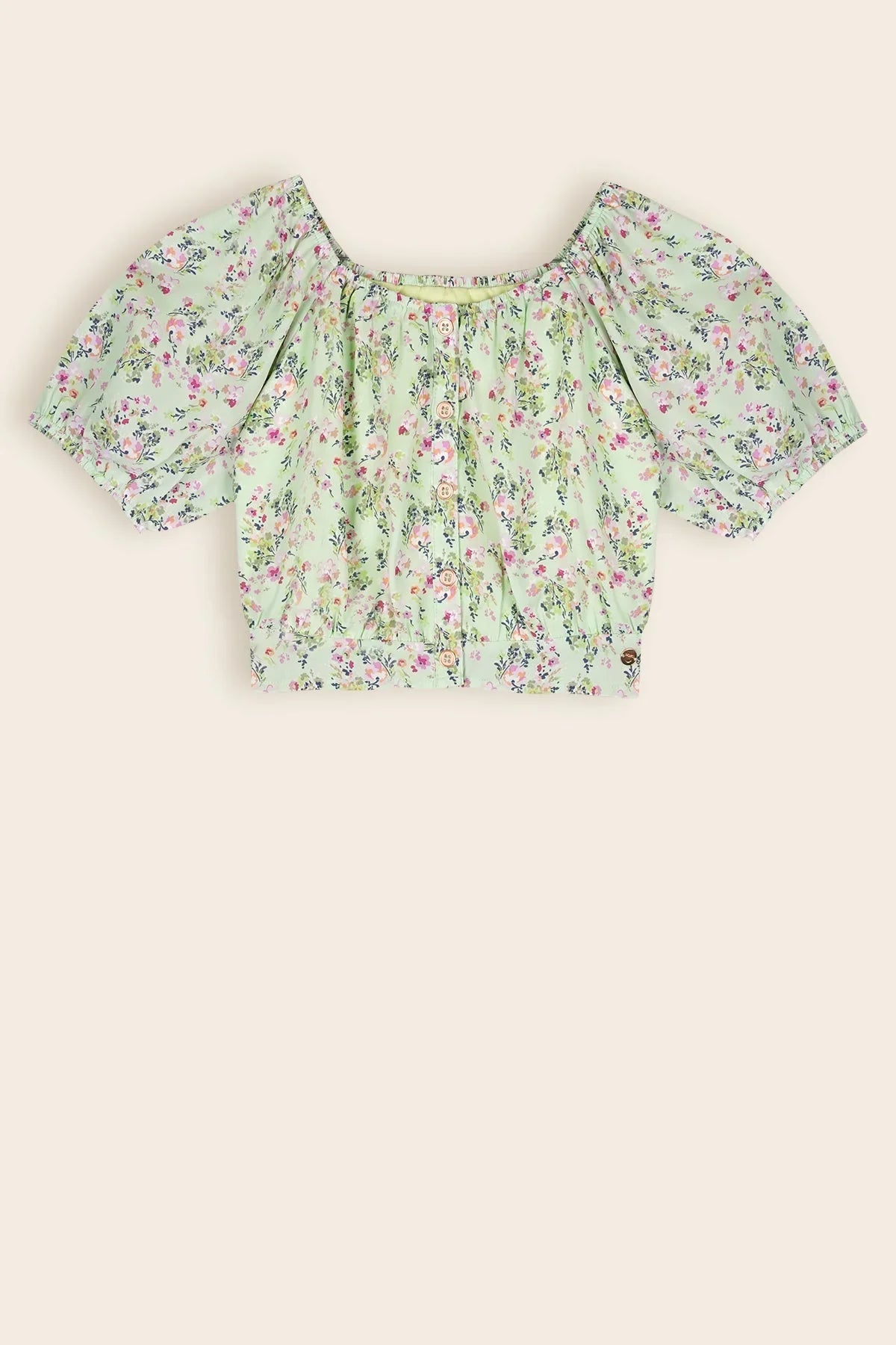 Tomas Gebloemde Blouse Groen