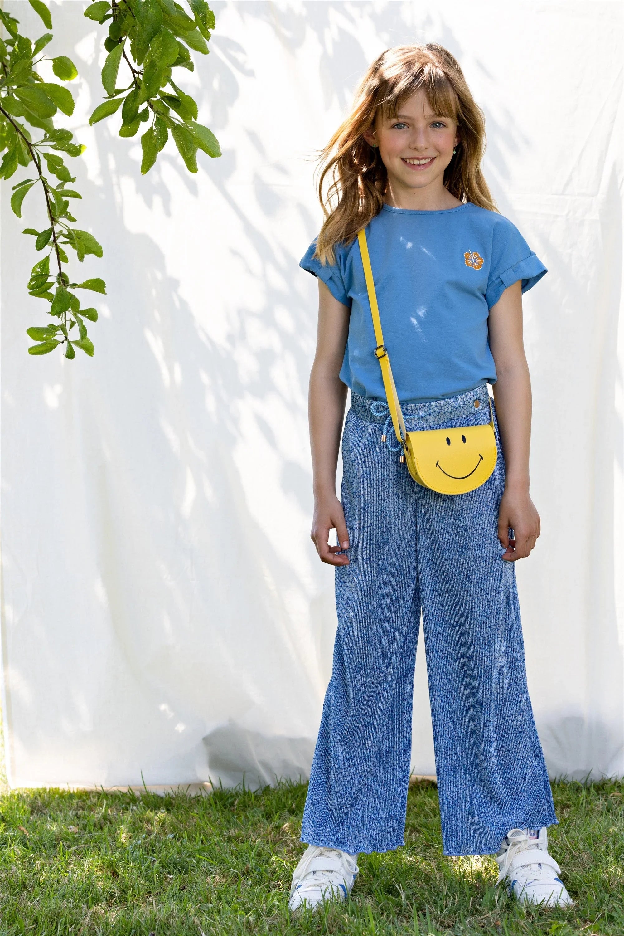 Kamelle T-Shirt Blauw