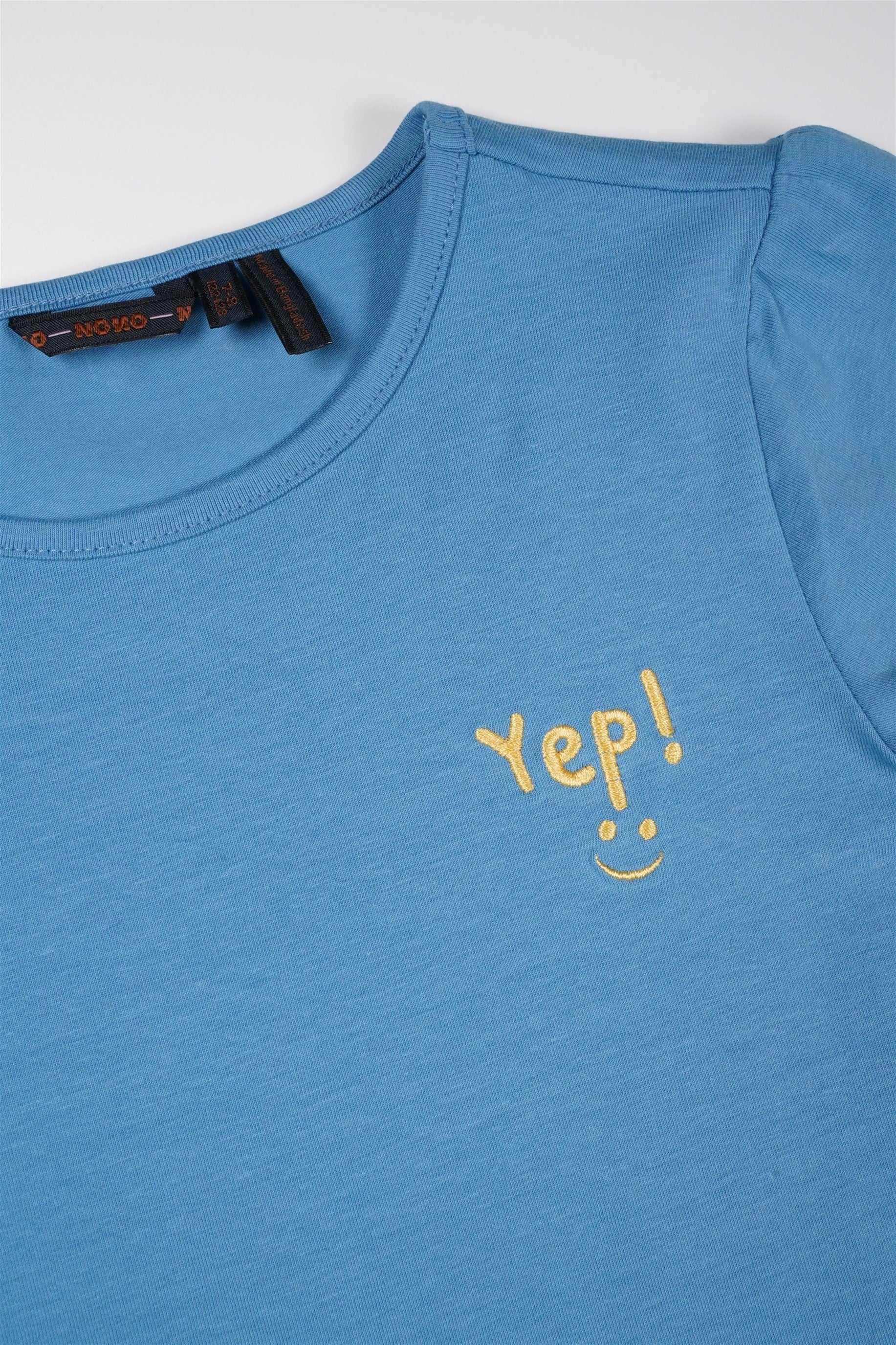 Kono Basic Tshirt Blauw