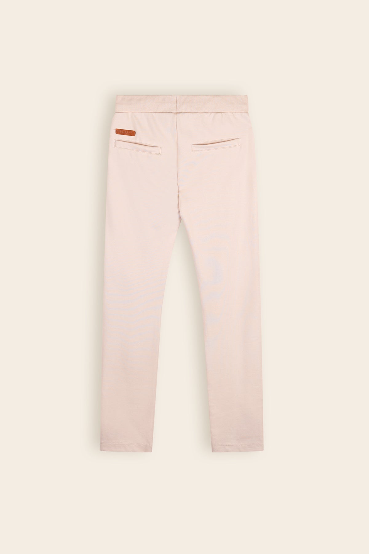 Snooze Interlock Slimfit Broek Zand