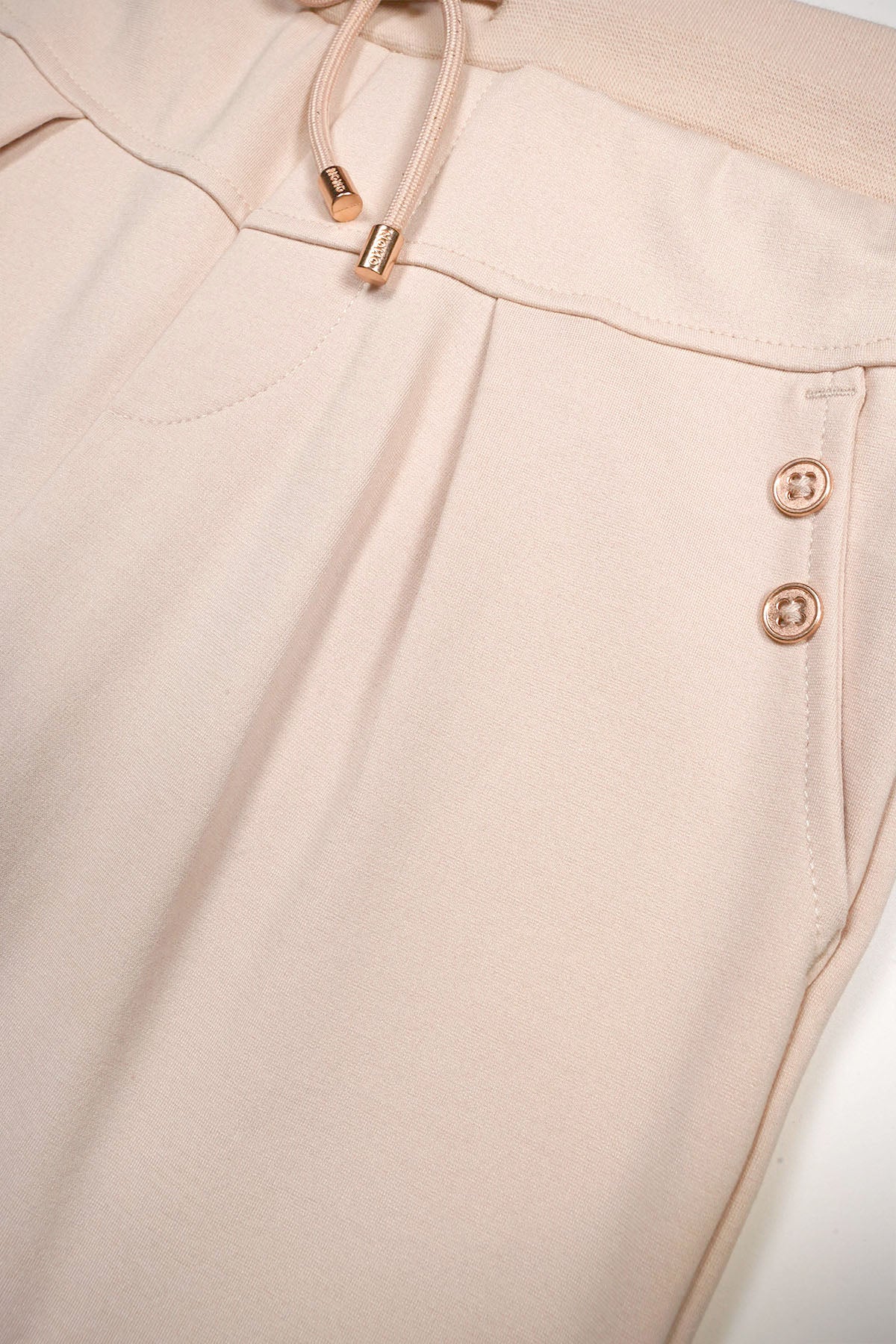 Snooze Interlock Slimfit Broek Zand