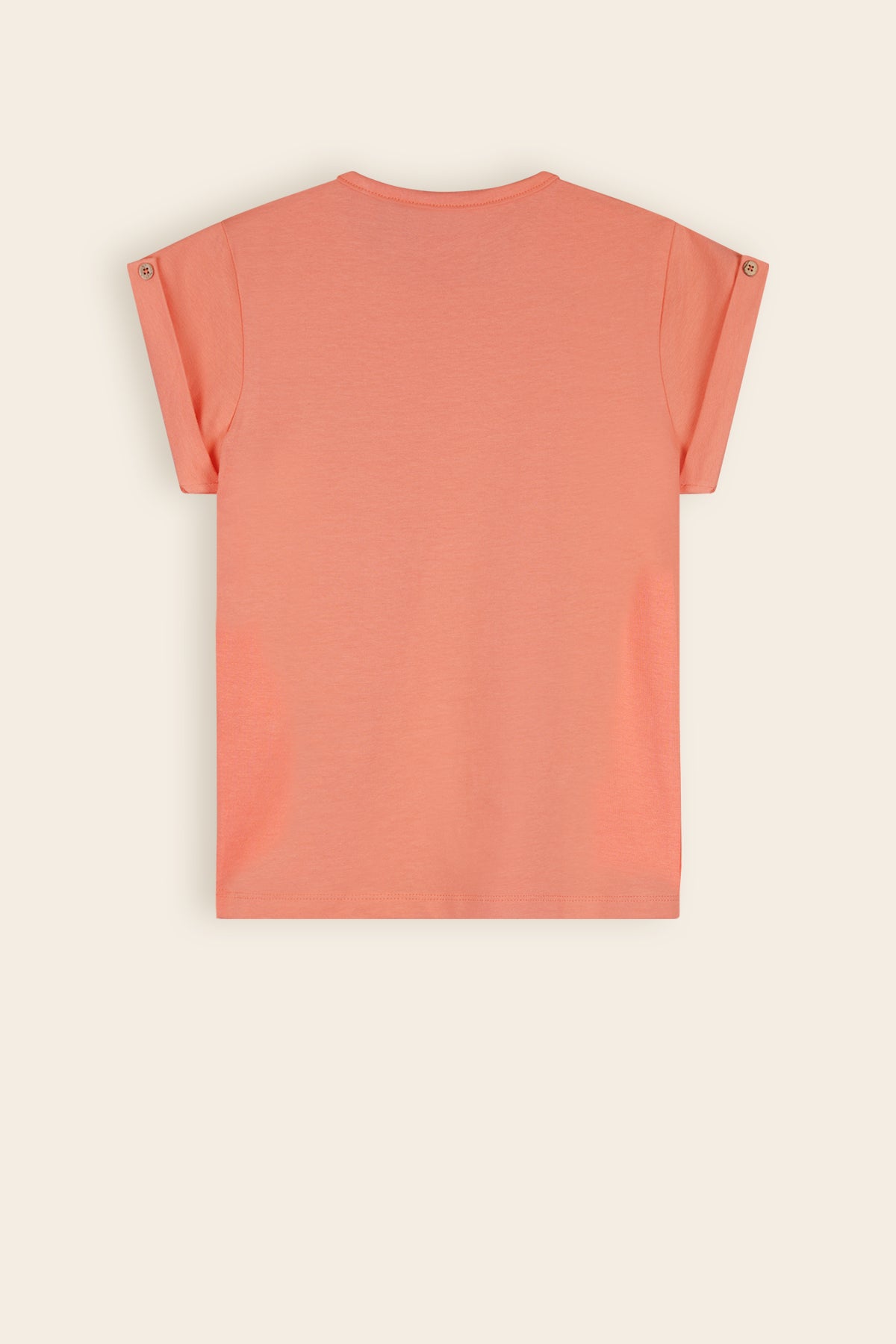 Kiki Basic Plus Tshirt Koraal