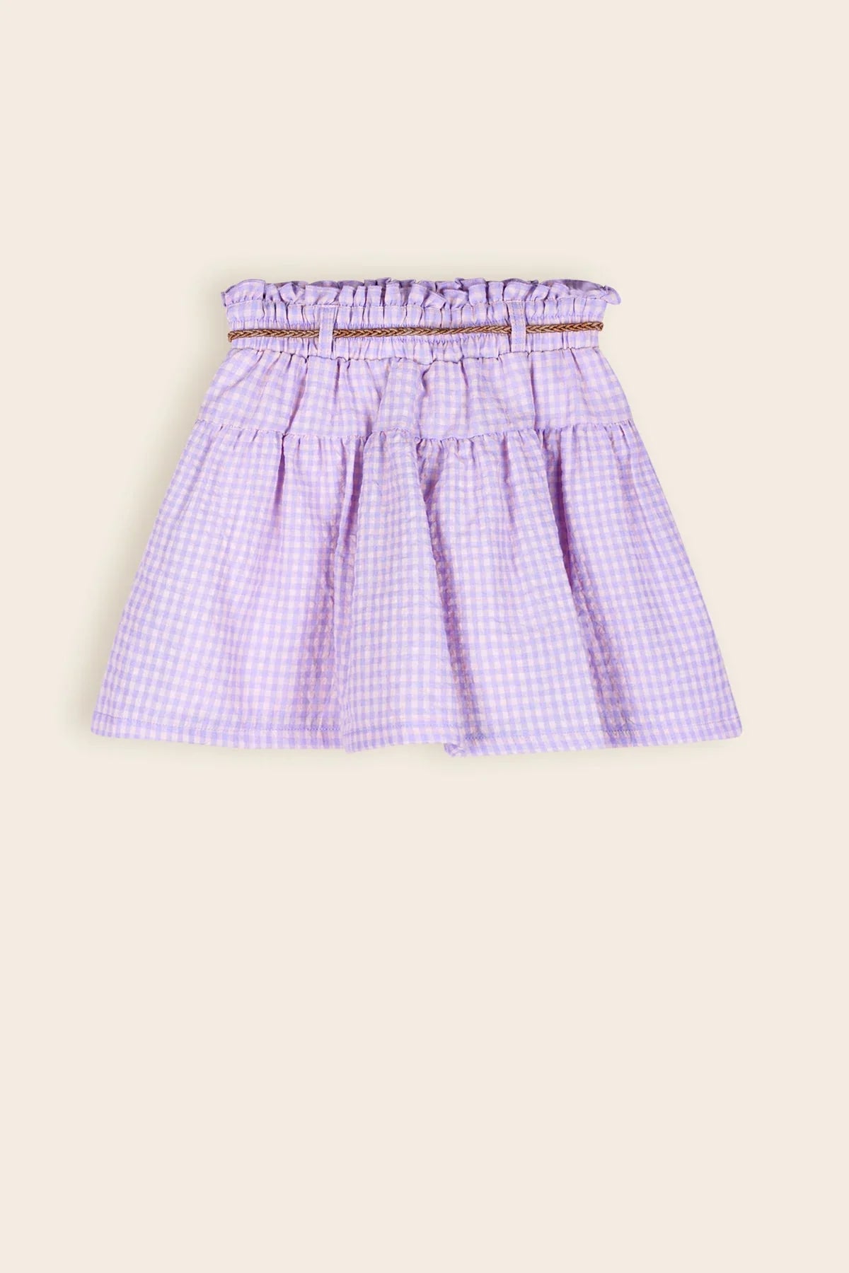 Nadia Pepita Check Rok Lila