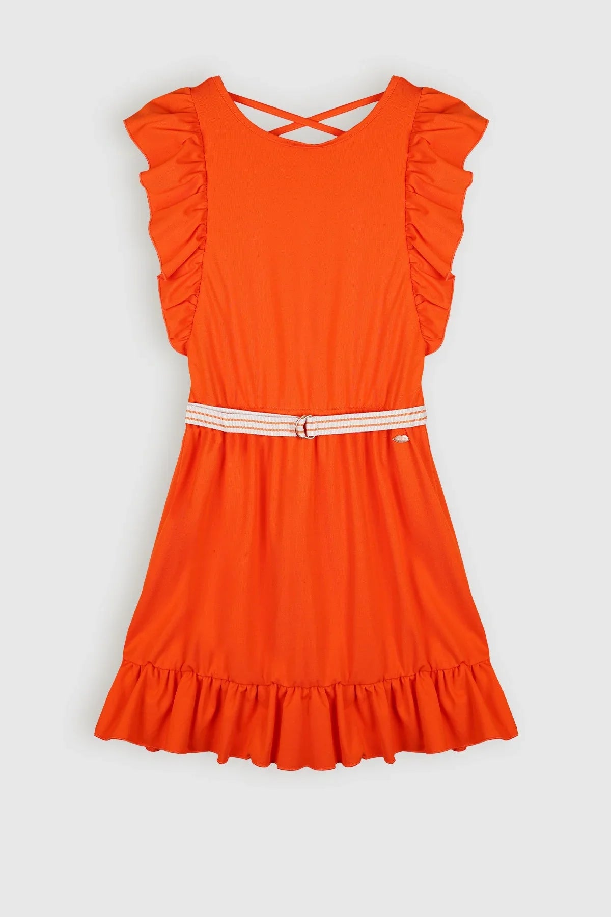 Moia Interlock Jurk Rood