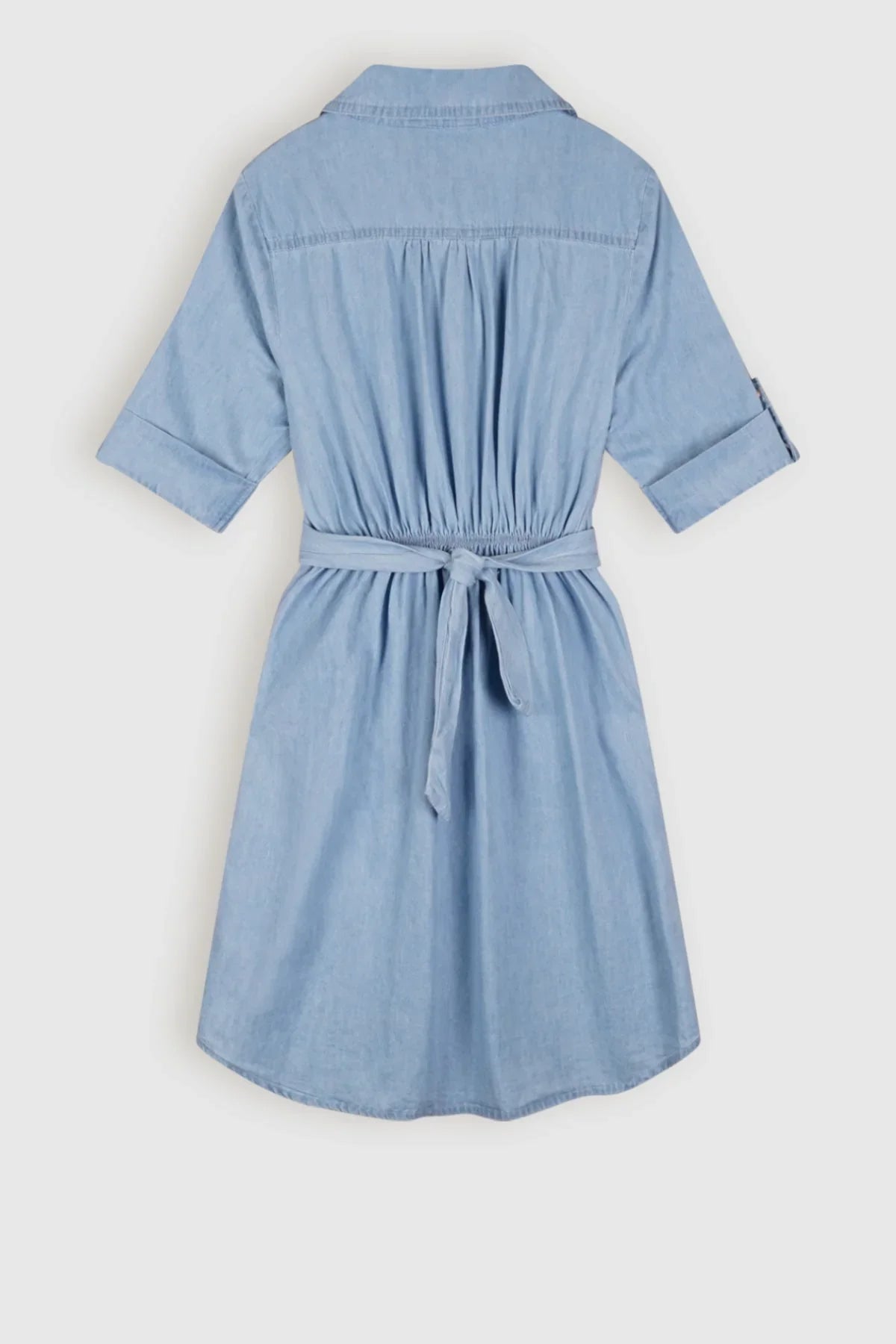 Mian Denim Jurk Blauw