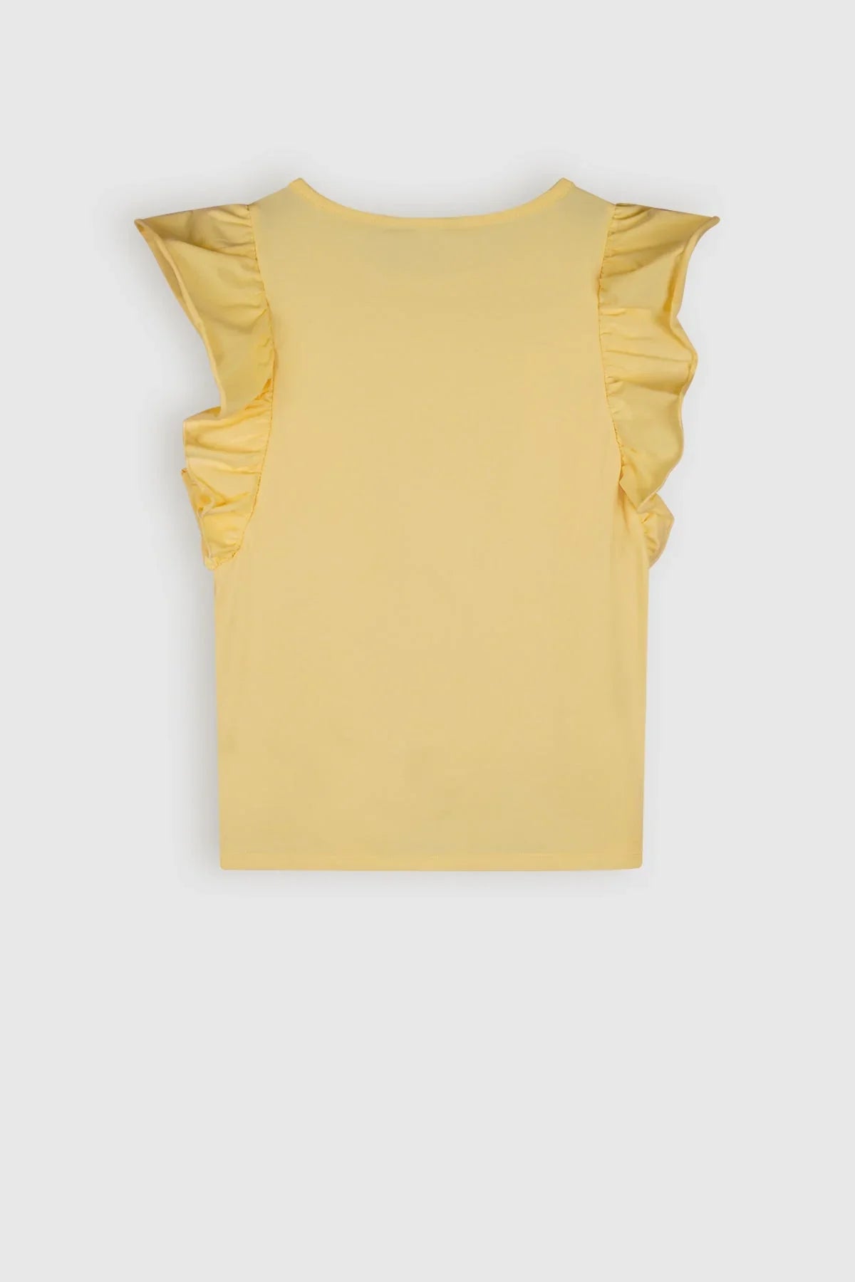 Kim Frill Top Geel