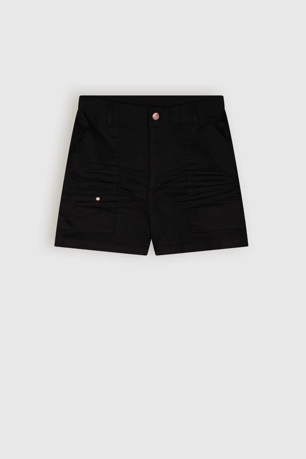 Simoa Twill Short Zwart